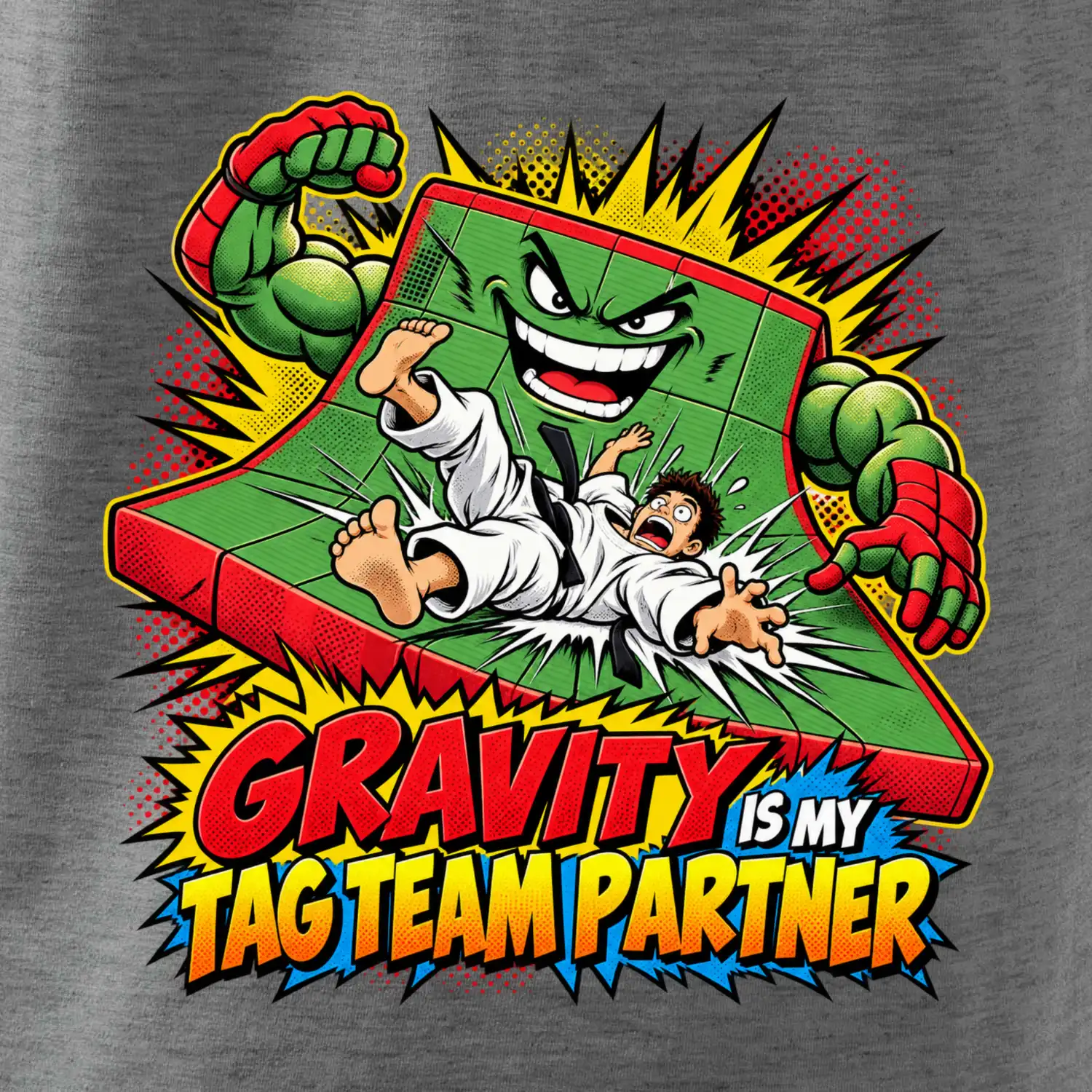 Gravity is my tag team partner