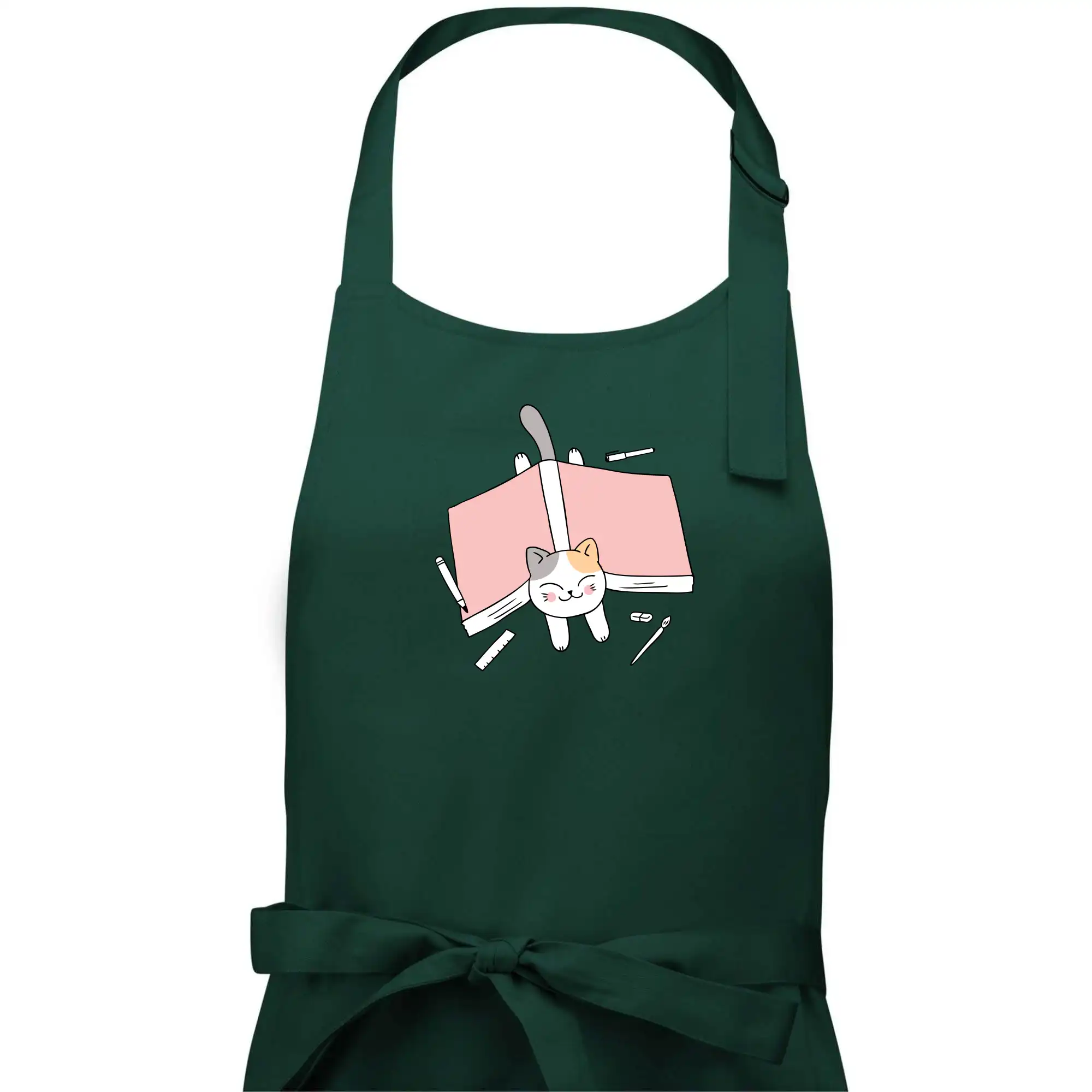 Učení na státnice kočka