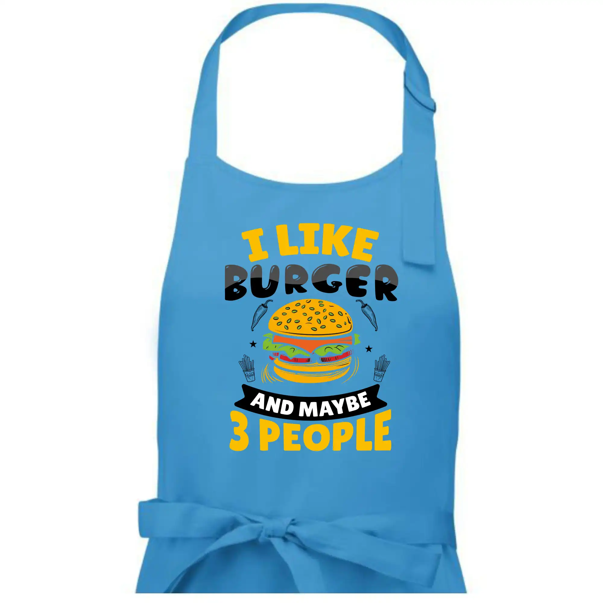 I like burger and maybe 3 people
