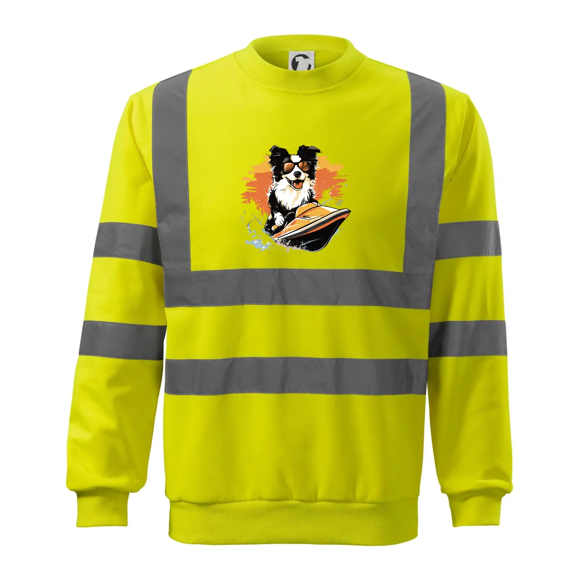 Border Kolie na vodním skútru