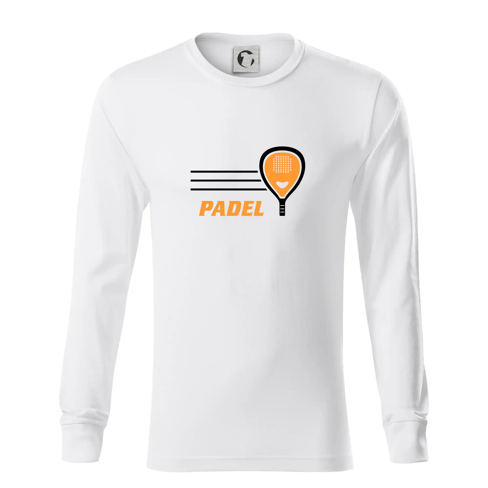 Padel - oranžová raketa