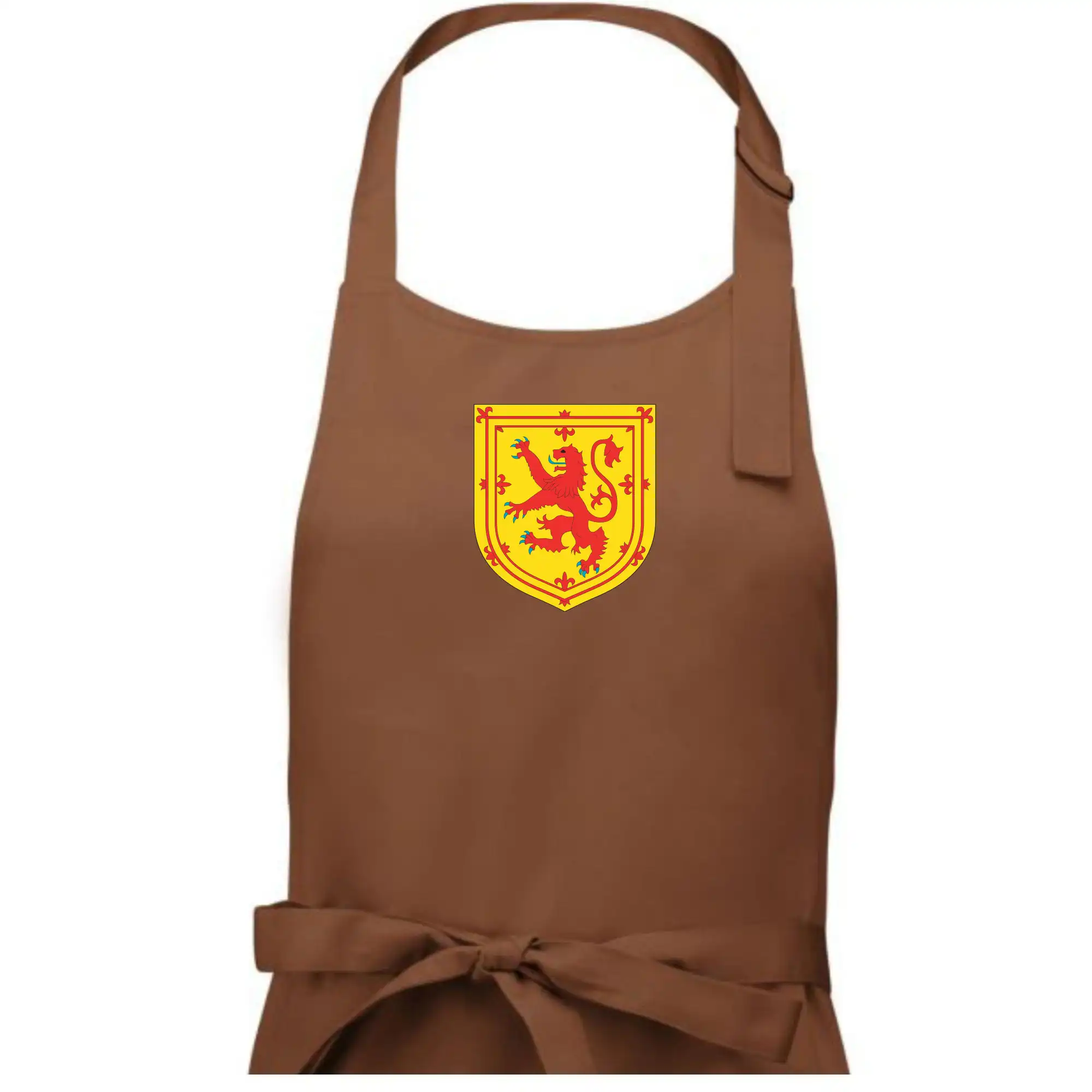 Skotský lev na hrudi