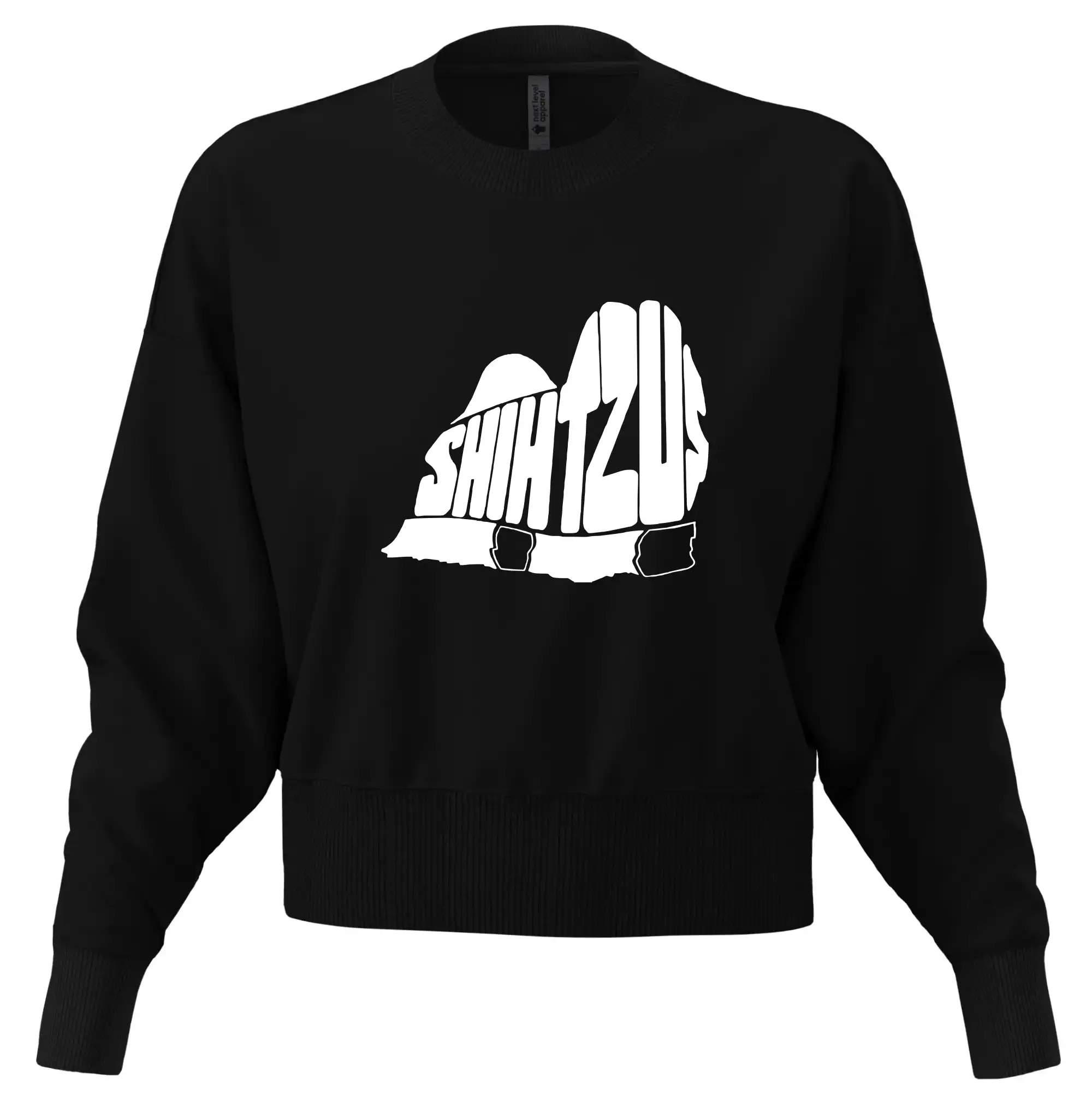 Shih-tzu - nápis v těle