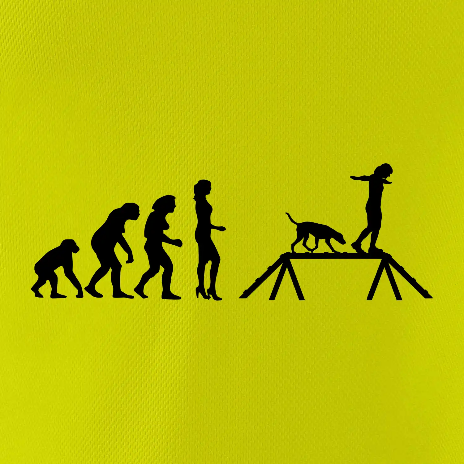 Evoluce agility žena