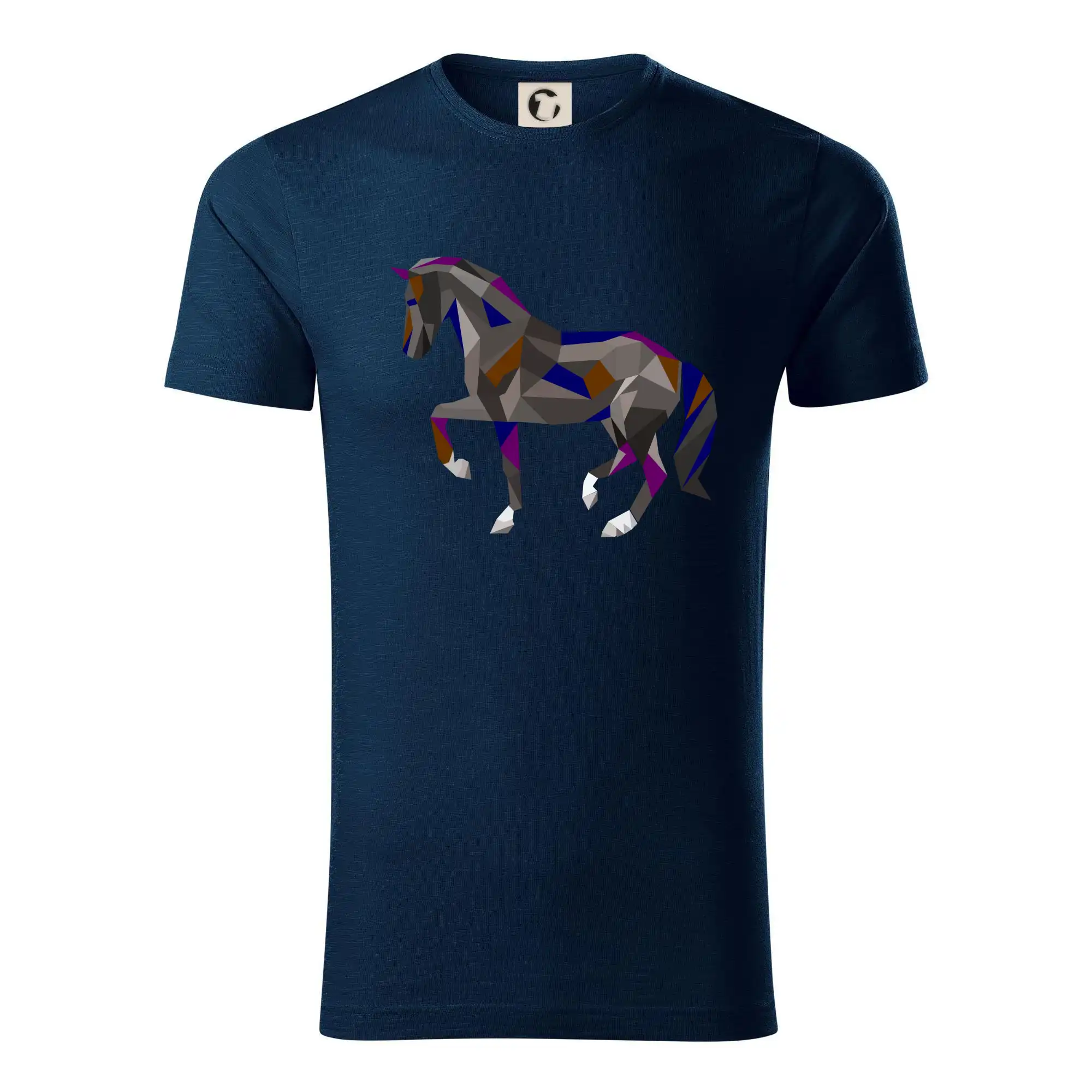 Kůň geometrie barevný