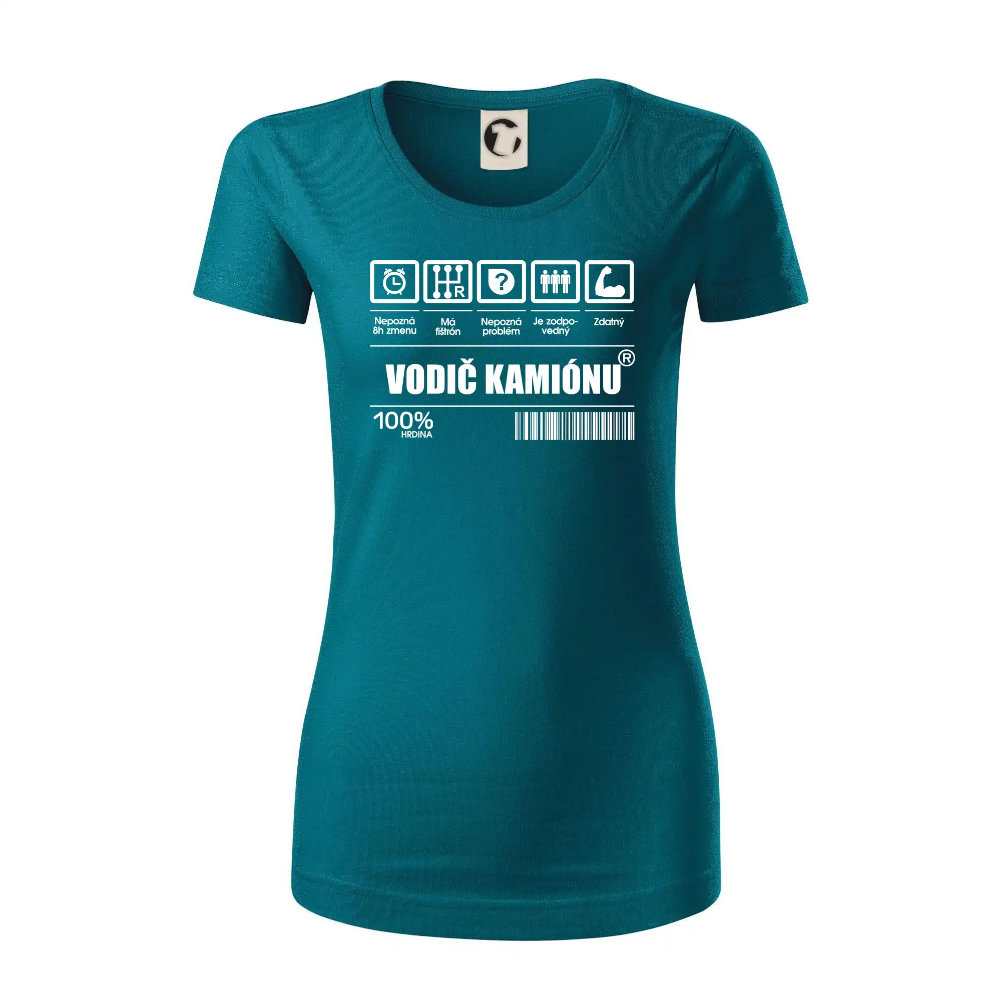 Čiarový kód - Vodič kamionu