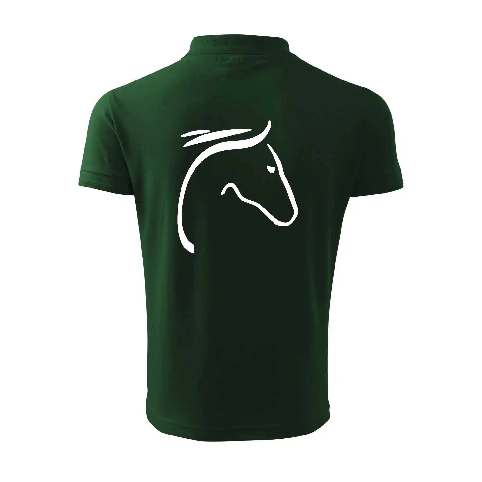 Kůň - hlava silueta