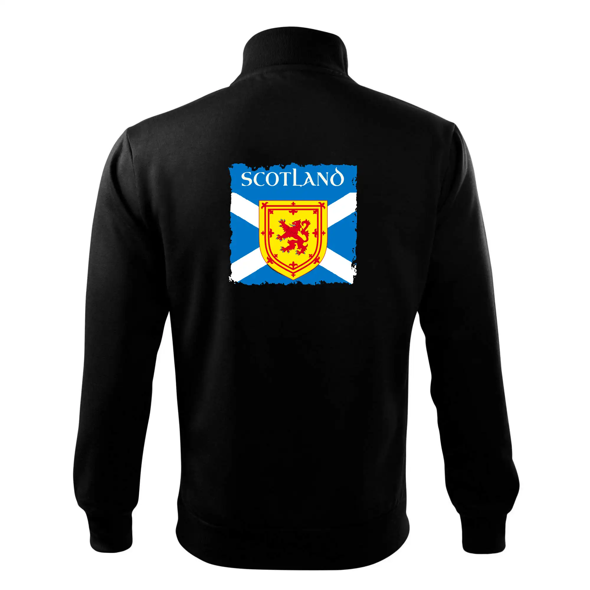 Skotská vlajka s erbem lva