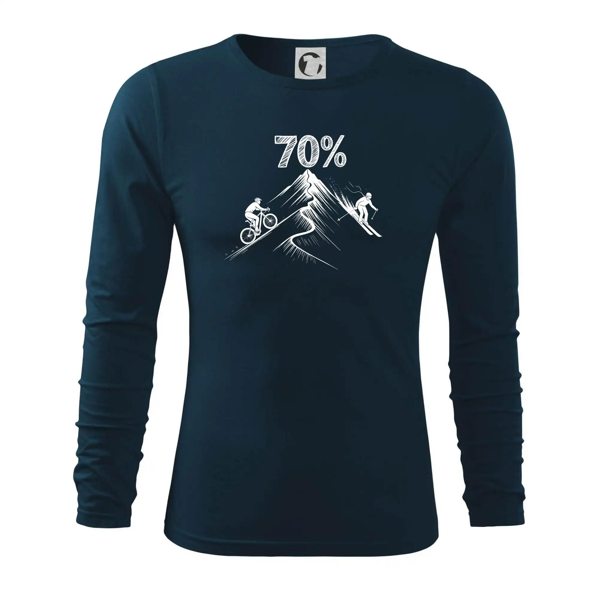 Narozeniny cyklista a lyžař 70