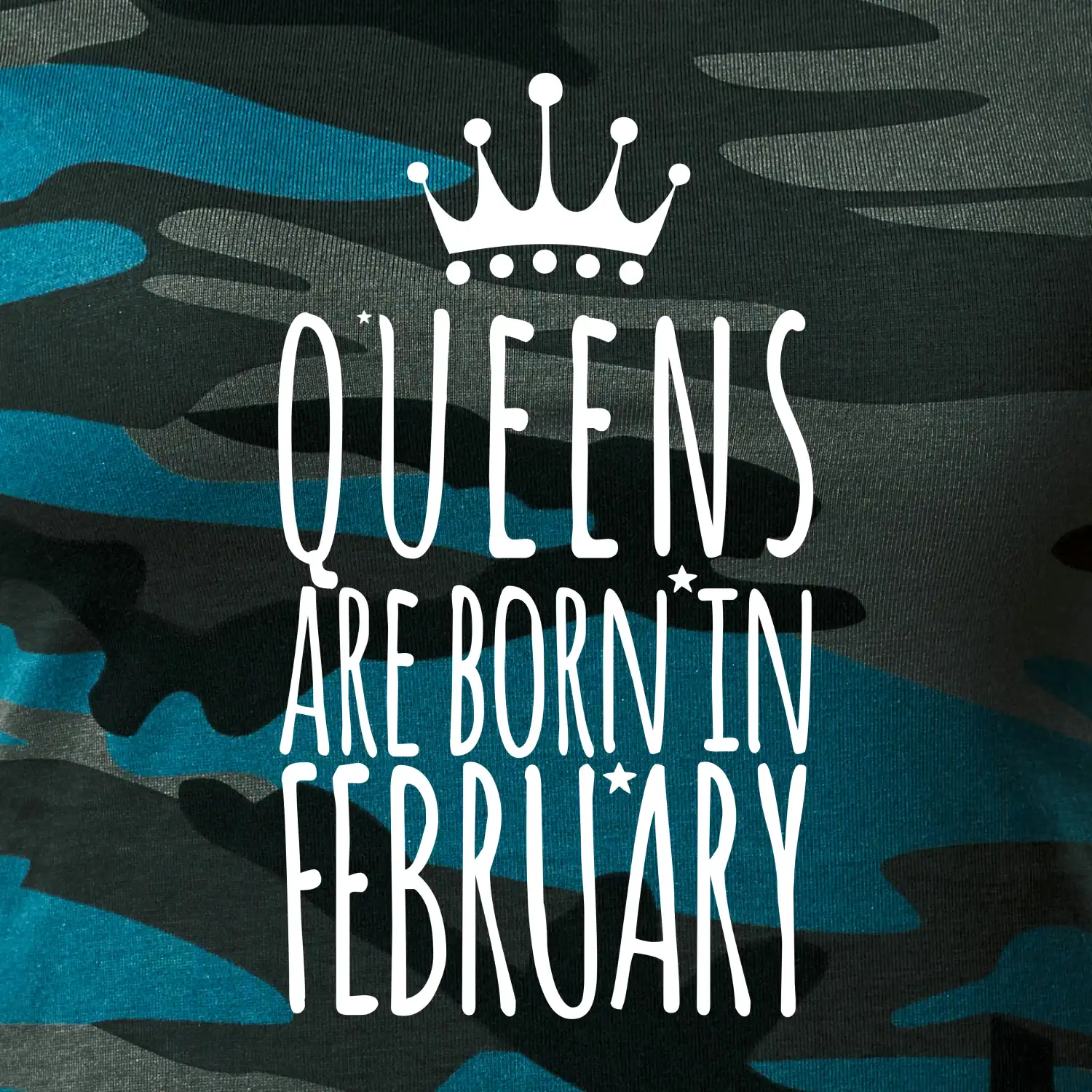Queens are born in February