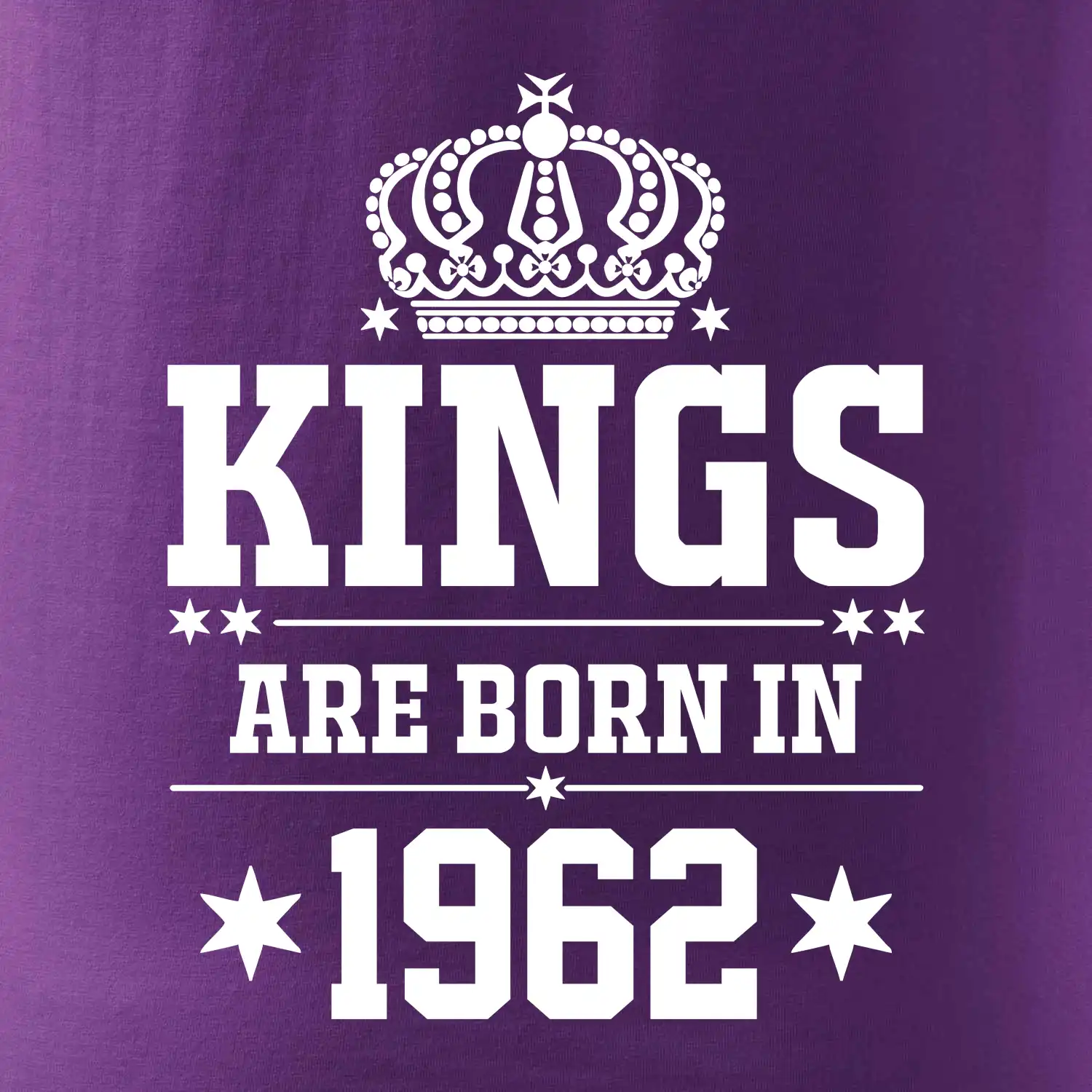 Kings are born in 1962