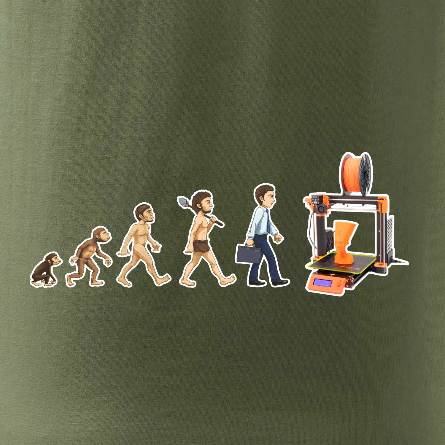 Evoluce 3D tisk
