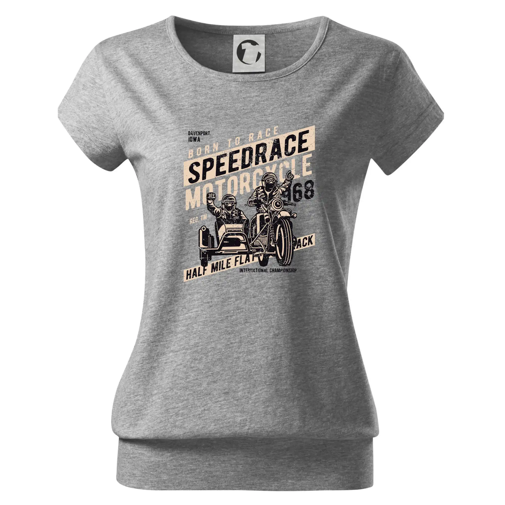 Speedrace motrcycle half mile