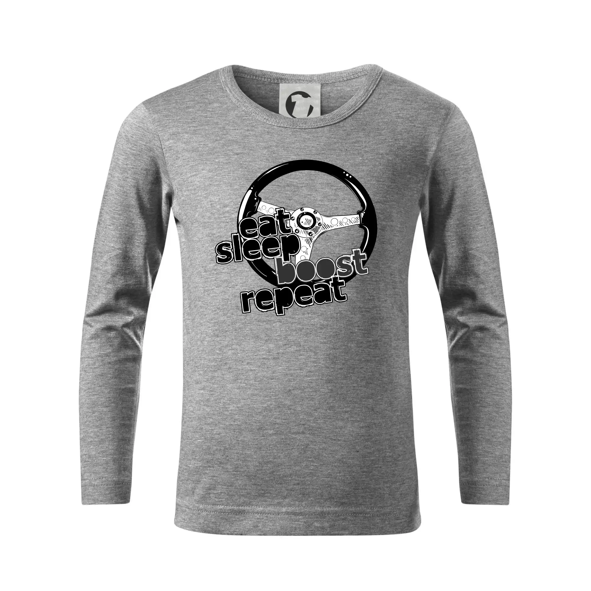Eat sleep repeat - Eat Sleep Boost repeat - Tričko detské Long Sleeve
