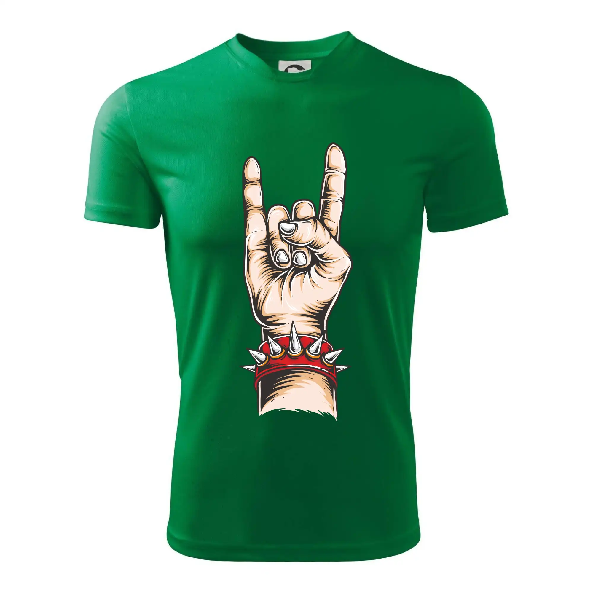 Rocková ruka s náramkem