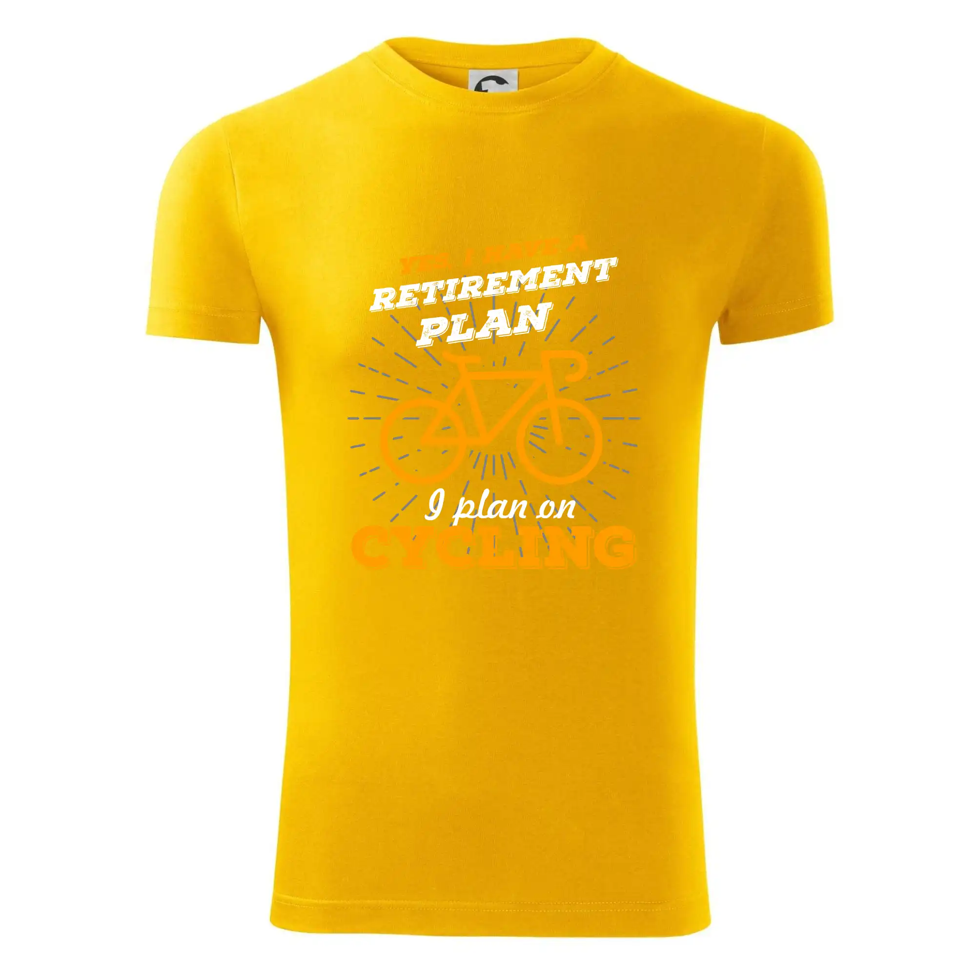 Oranžové kolo - Yes, I have a retirement plan, I plan on cycling