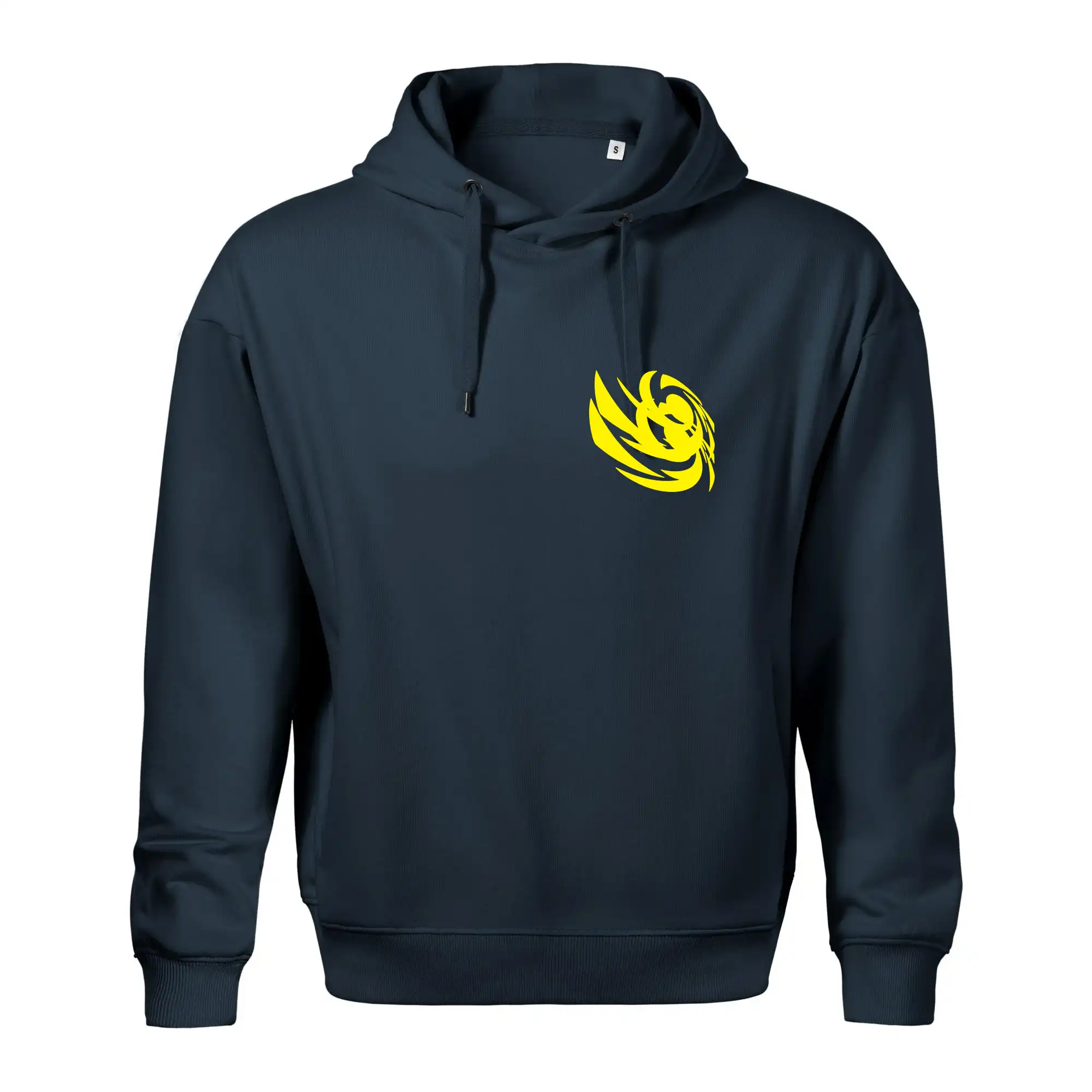 Tričká, mikiny a šiltovky pre Youtubery - Vortex logo na prsia - Oversized mikina pánska Moon - kratšia + širšia