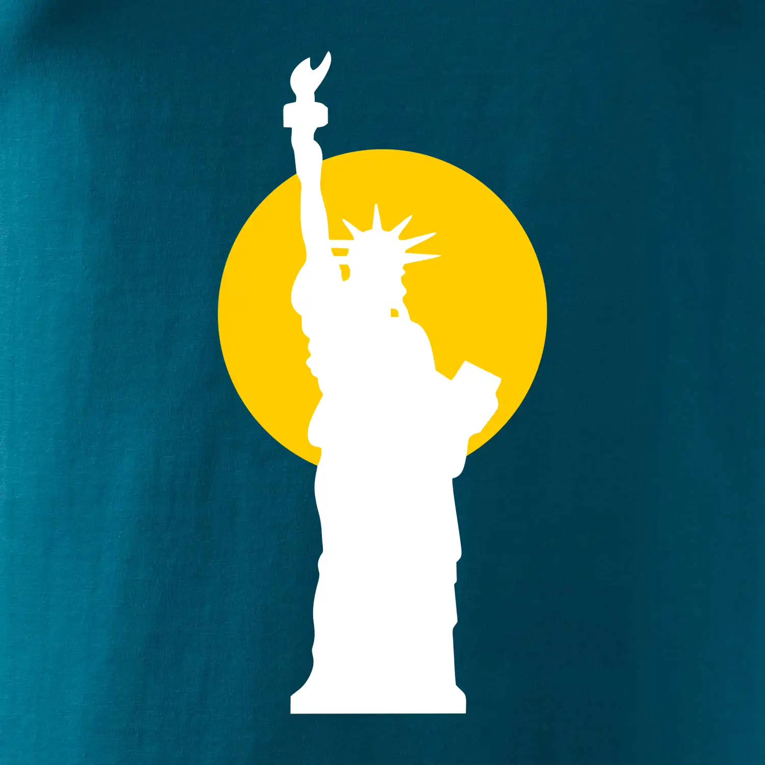 Socha svobody slunce