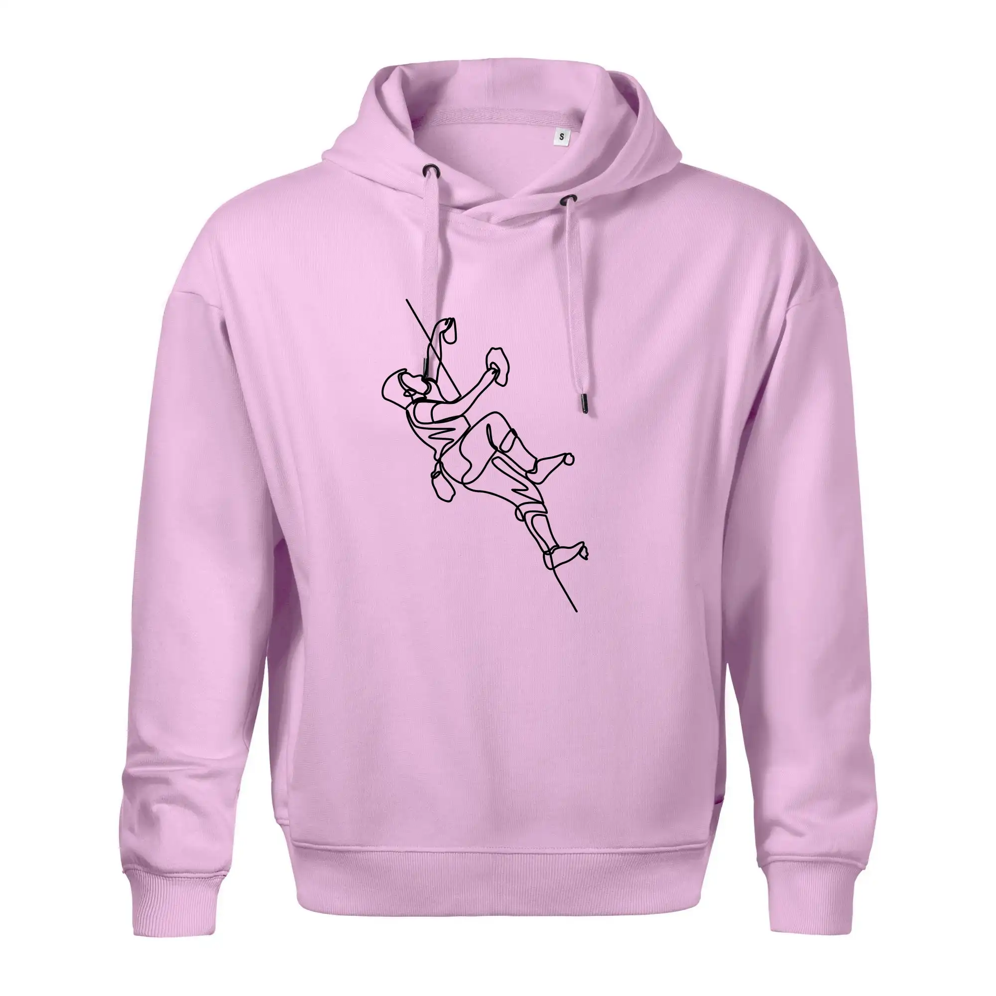 Lezecká stěna jedním tahem