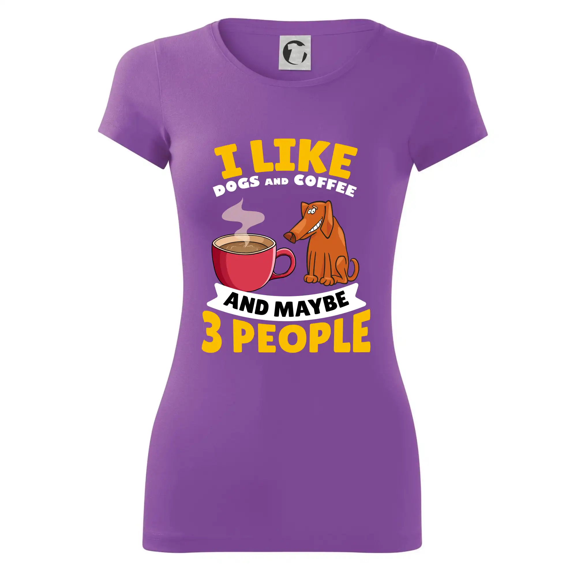 I like dogs and coffee and maybe 3 people