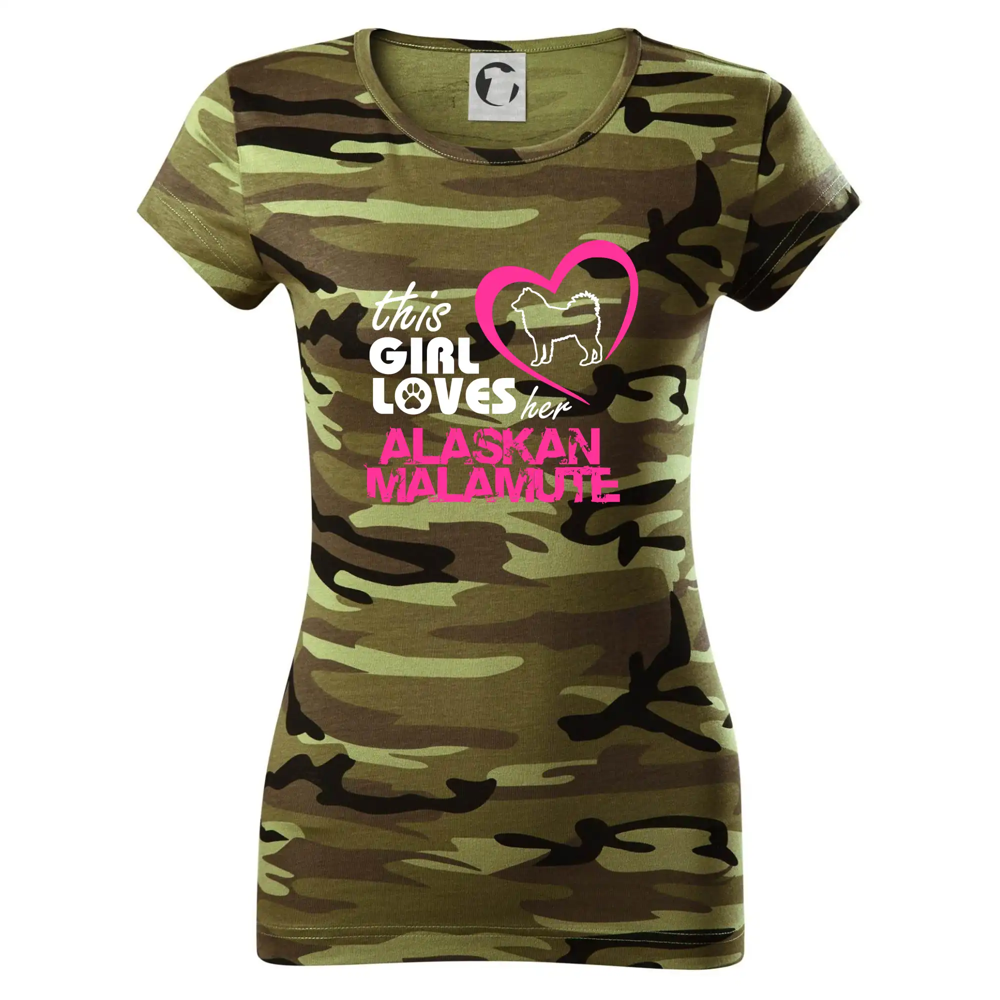 This Girl Loves her Alaskan Malamute