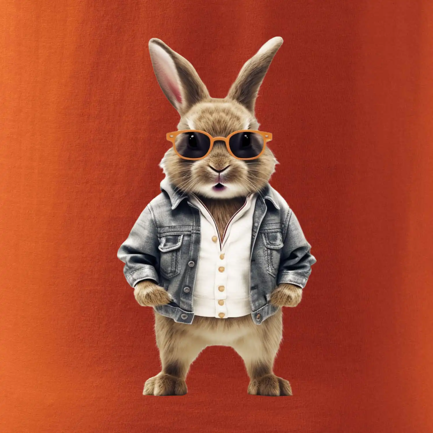 Králík v bundičce