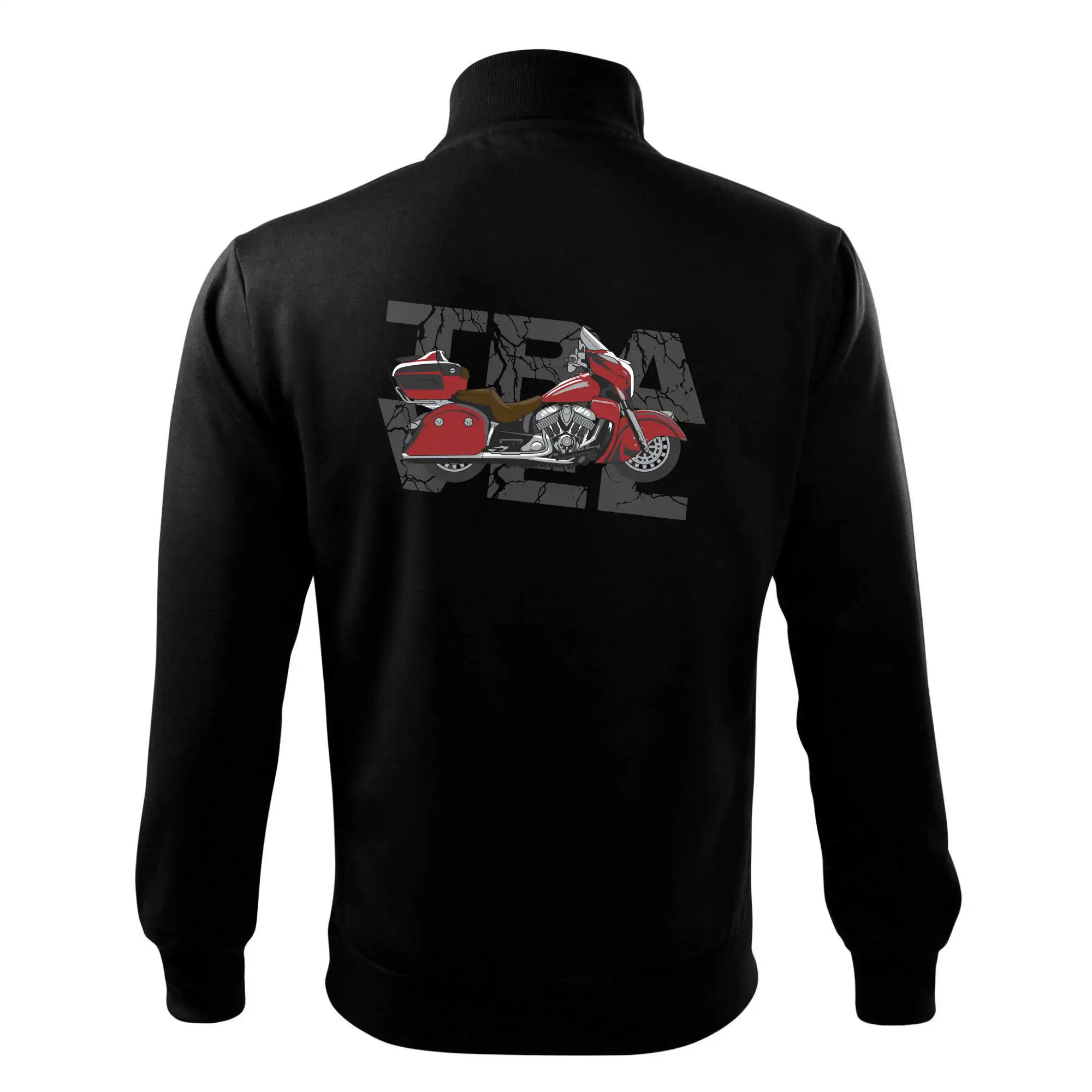 Cestovní motorka Amerika červená