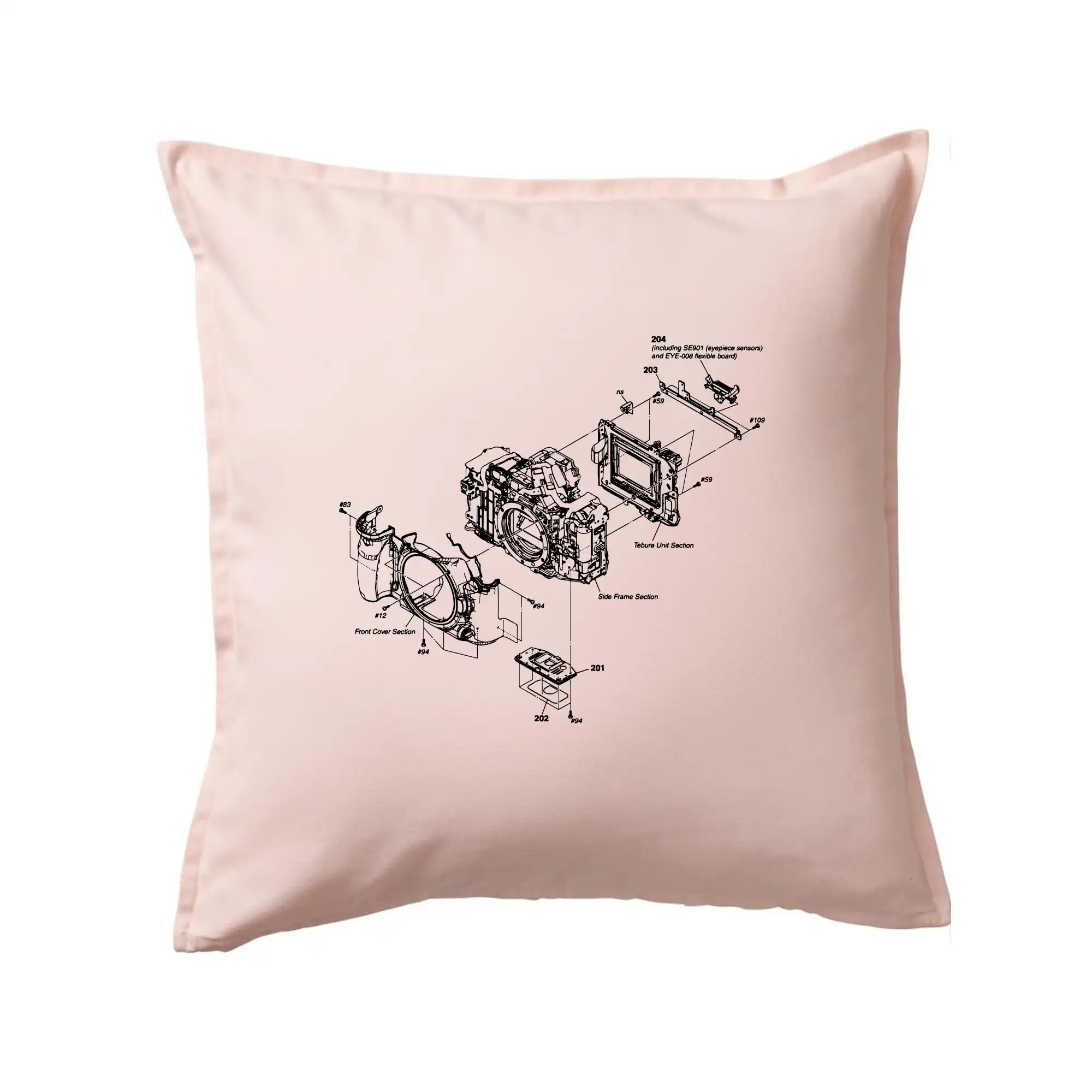 Nákres Digitální fotoaparát