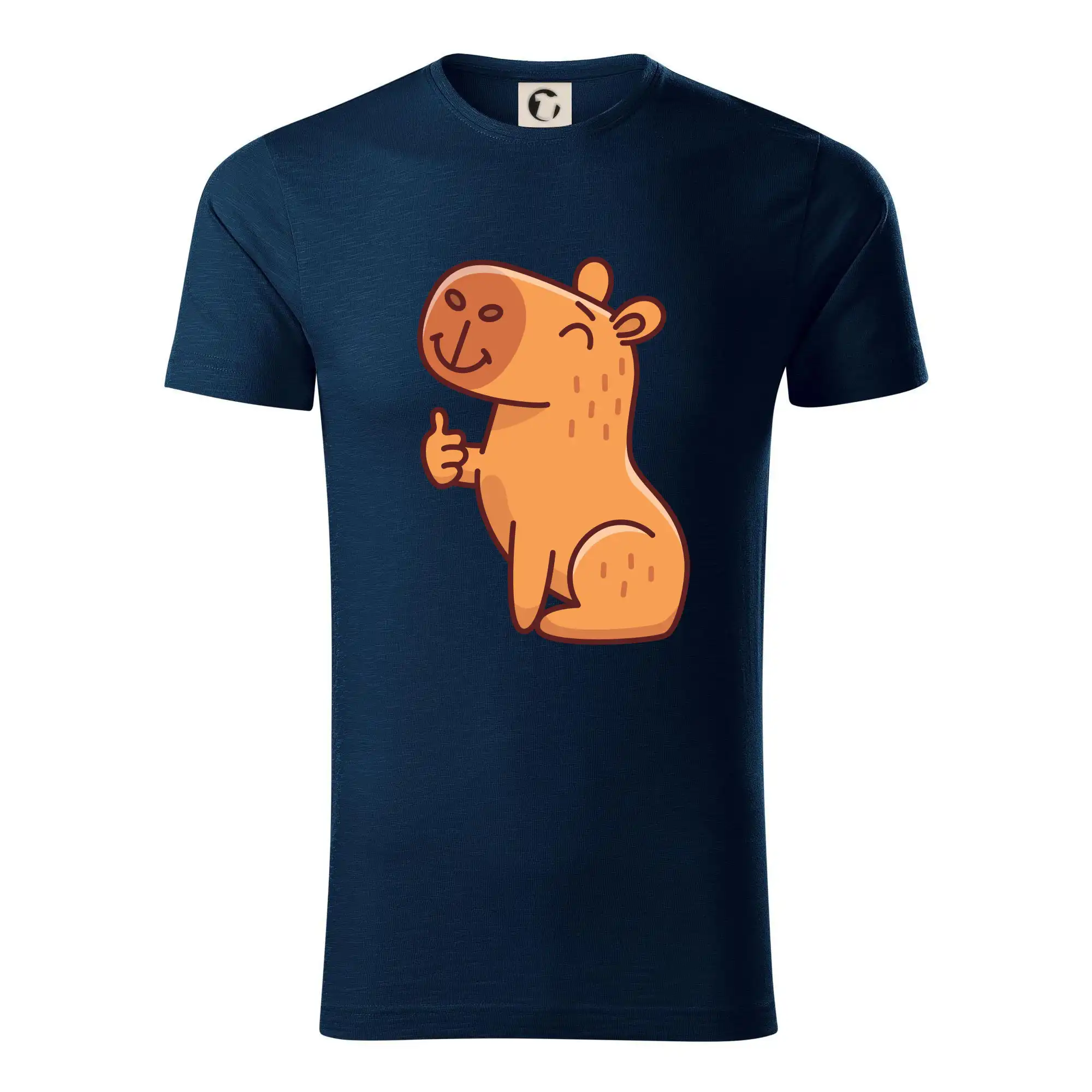 Kapybara s palcem nahoru