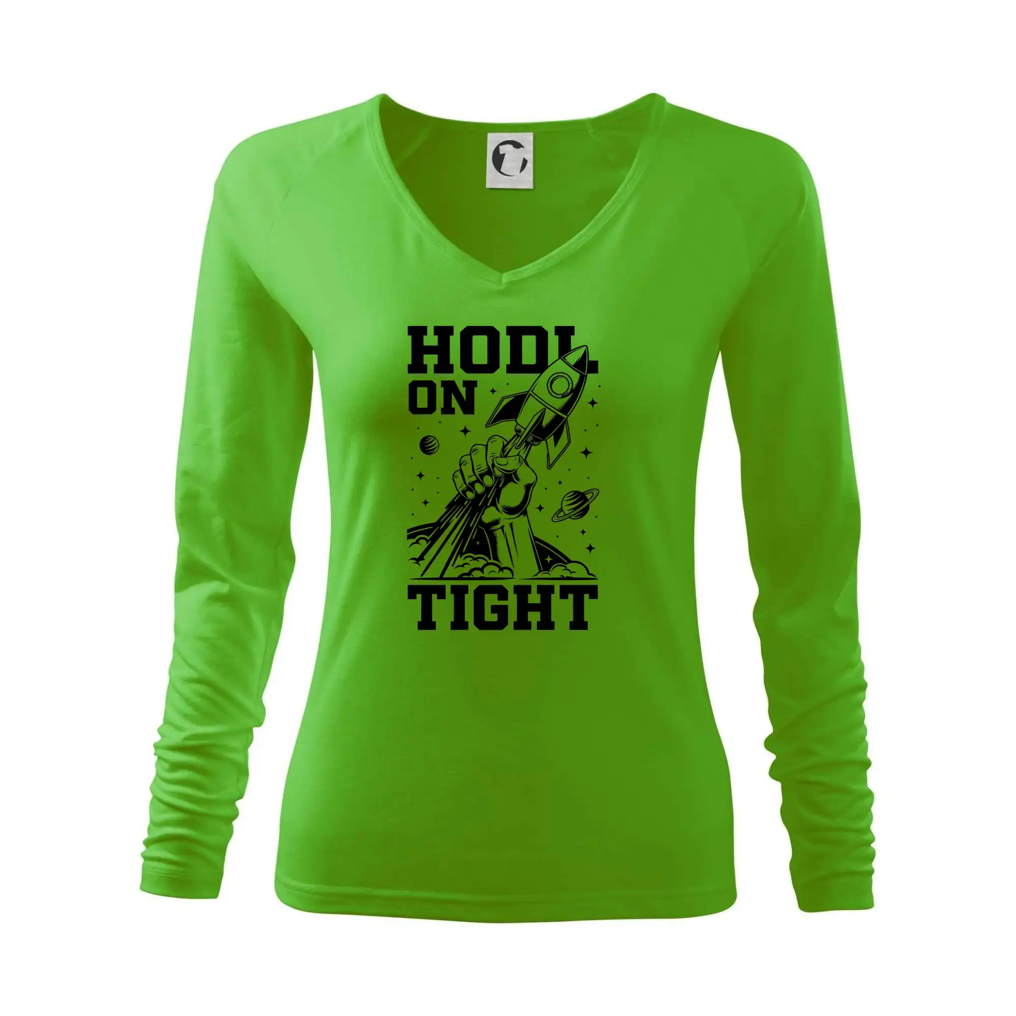 HODL On Tight raketa - Tričko dámske Elegance