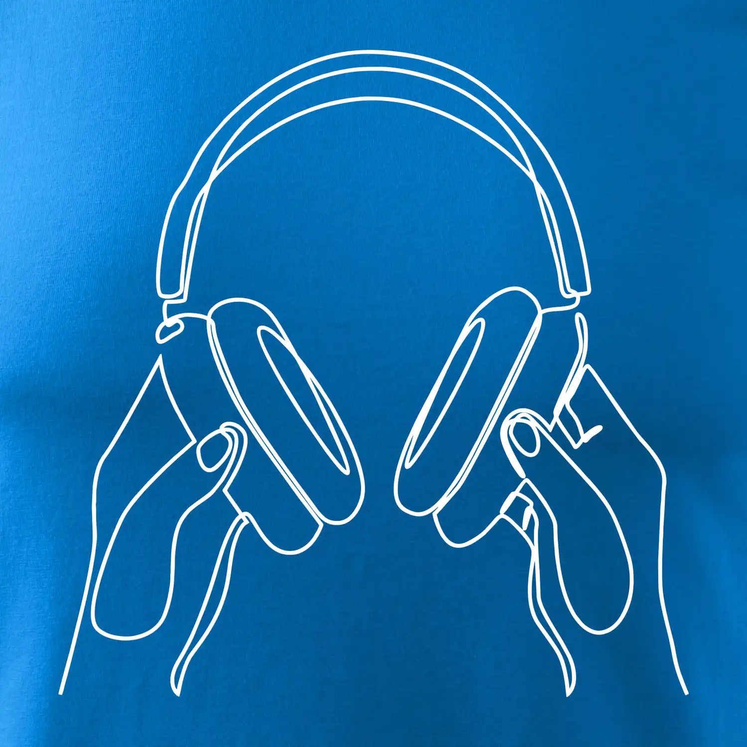 Sluchátka  jedním tahem