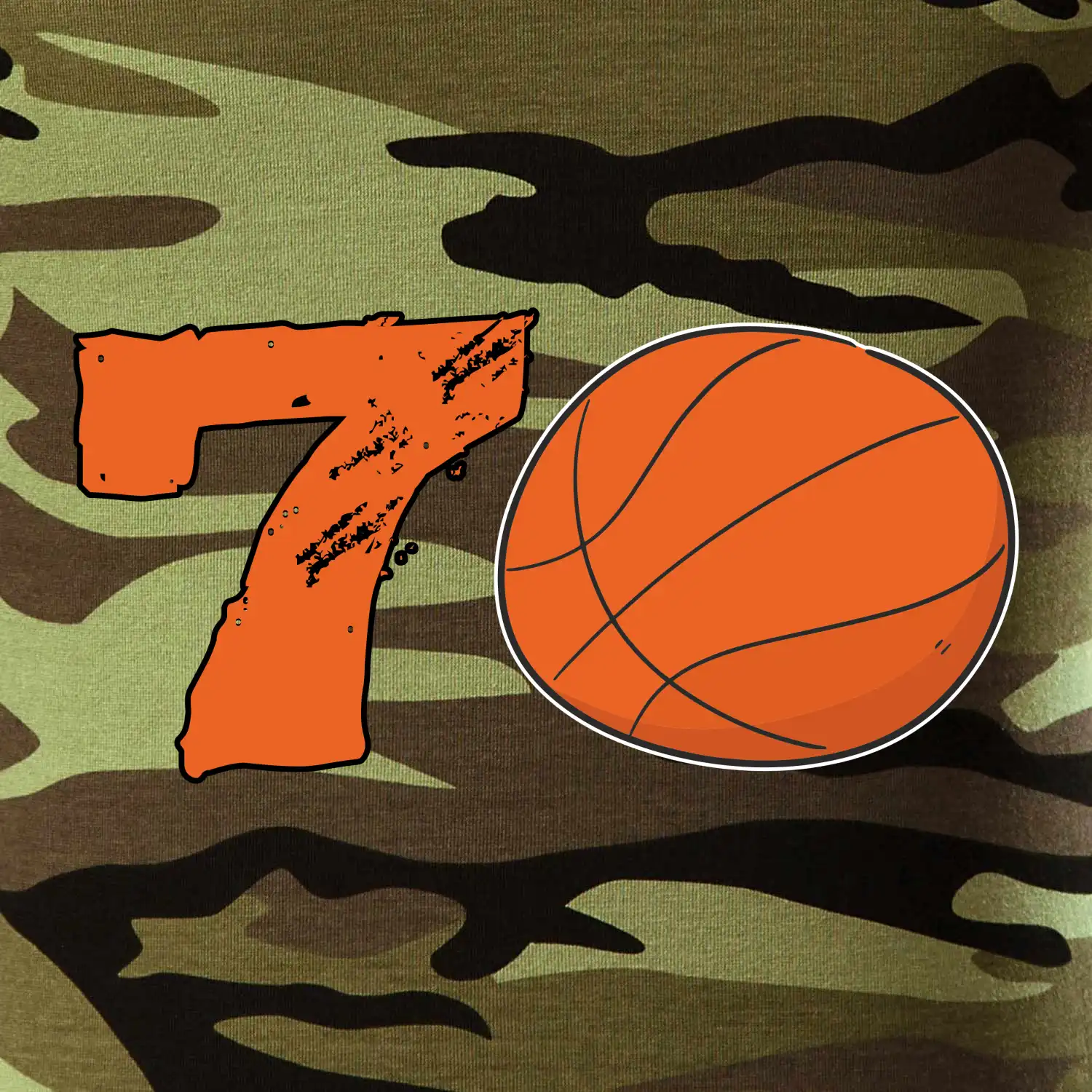 Basketball kulaté narozeniny 70