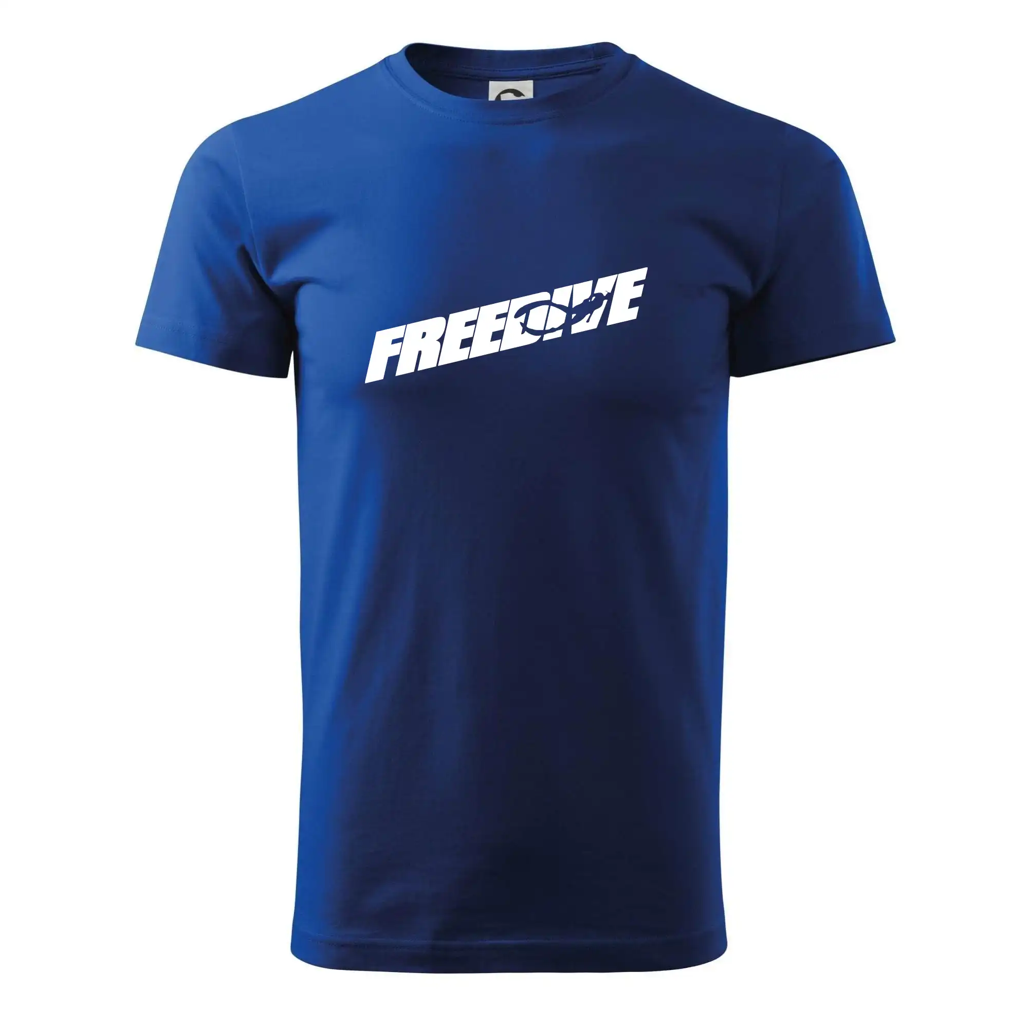 Freedive - nápis s potápěčem