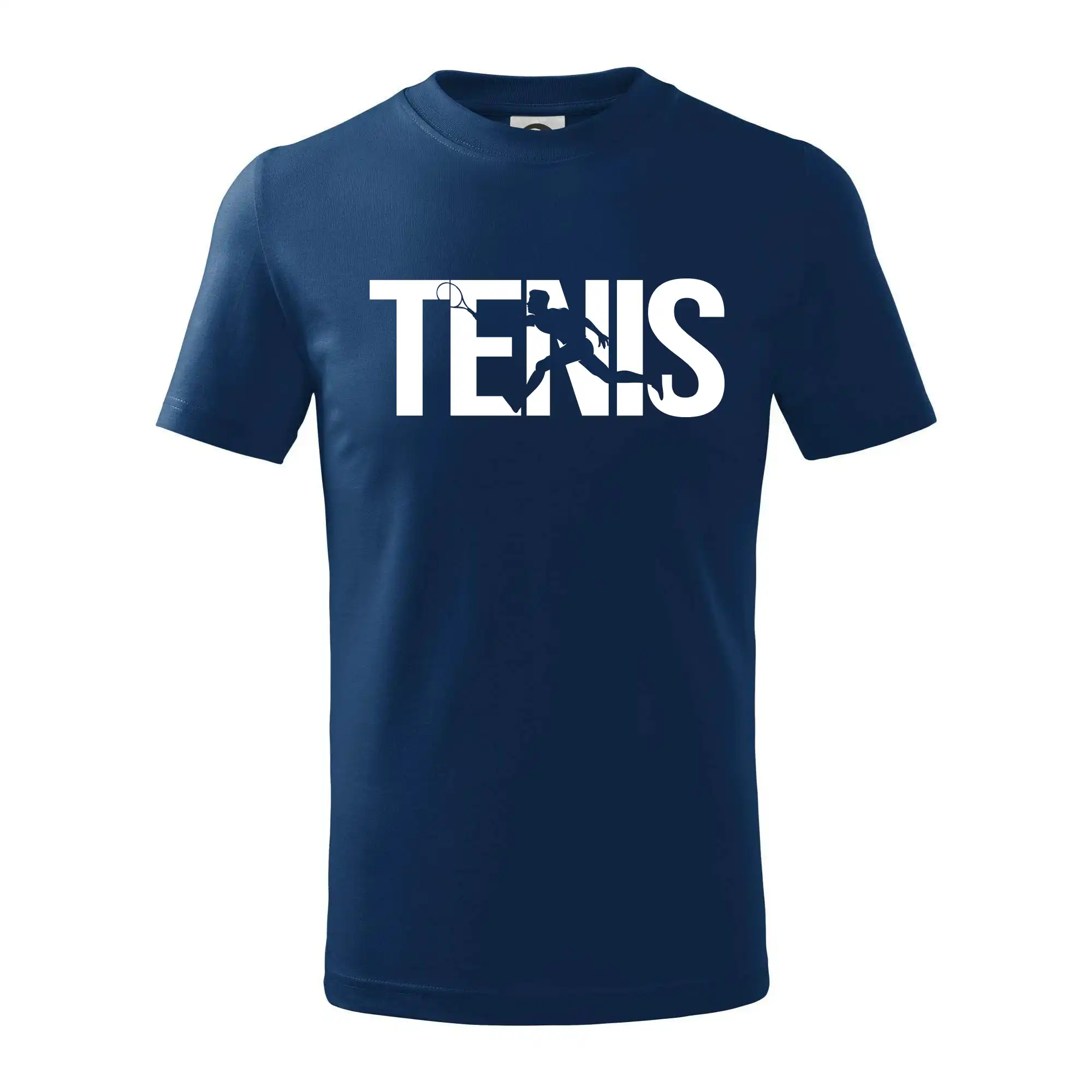 Tenis nápis silueta
