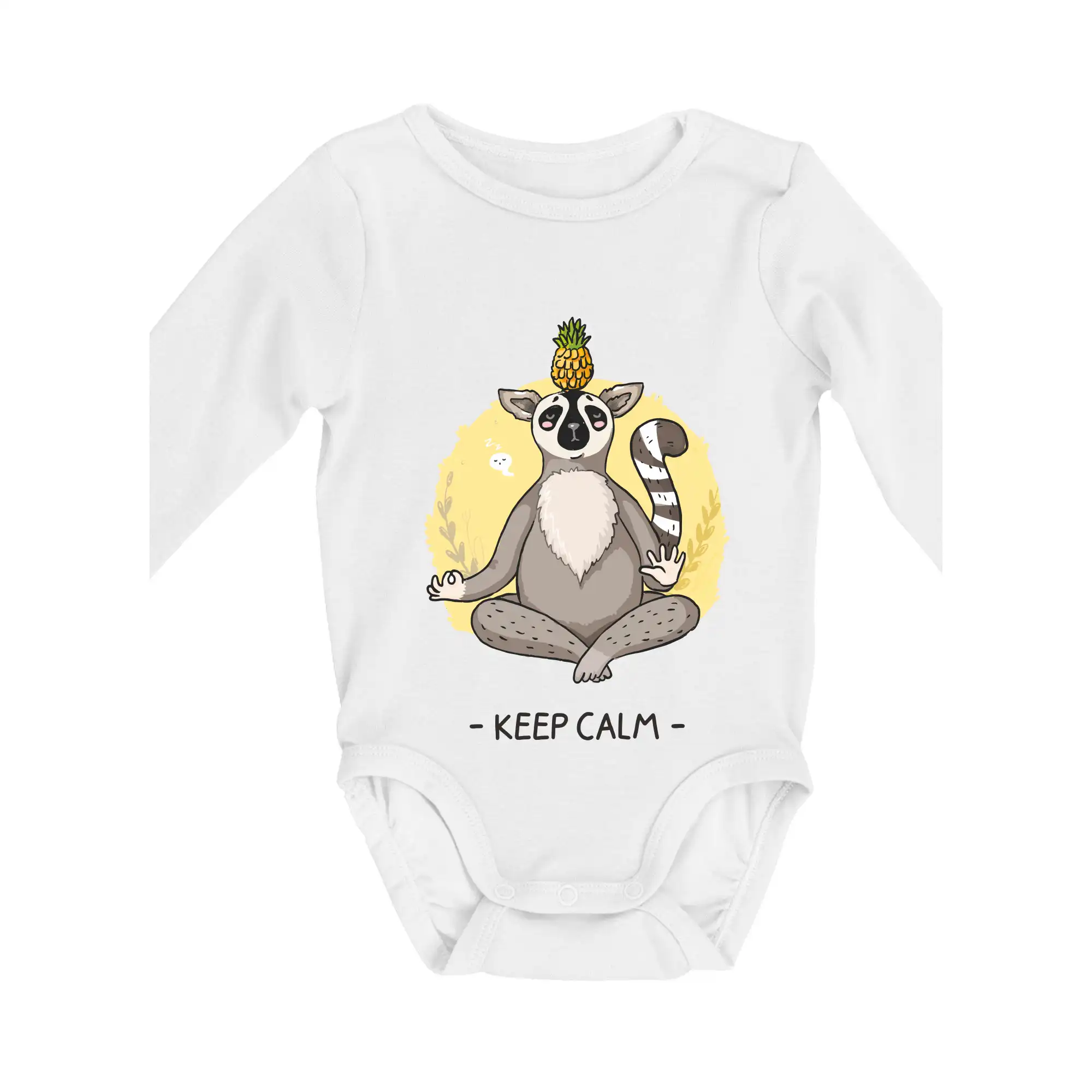Yoga - keep calm kreslený