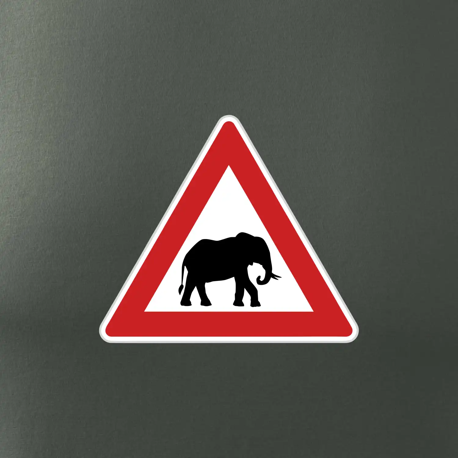 Dopravní značka - Pozor slon