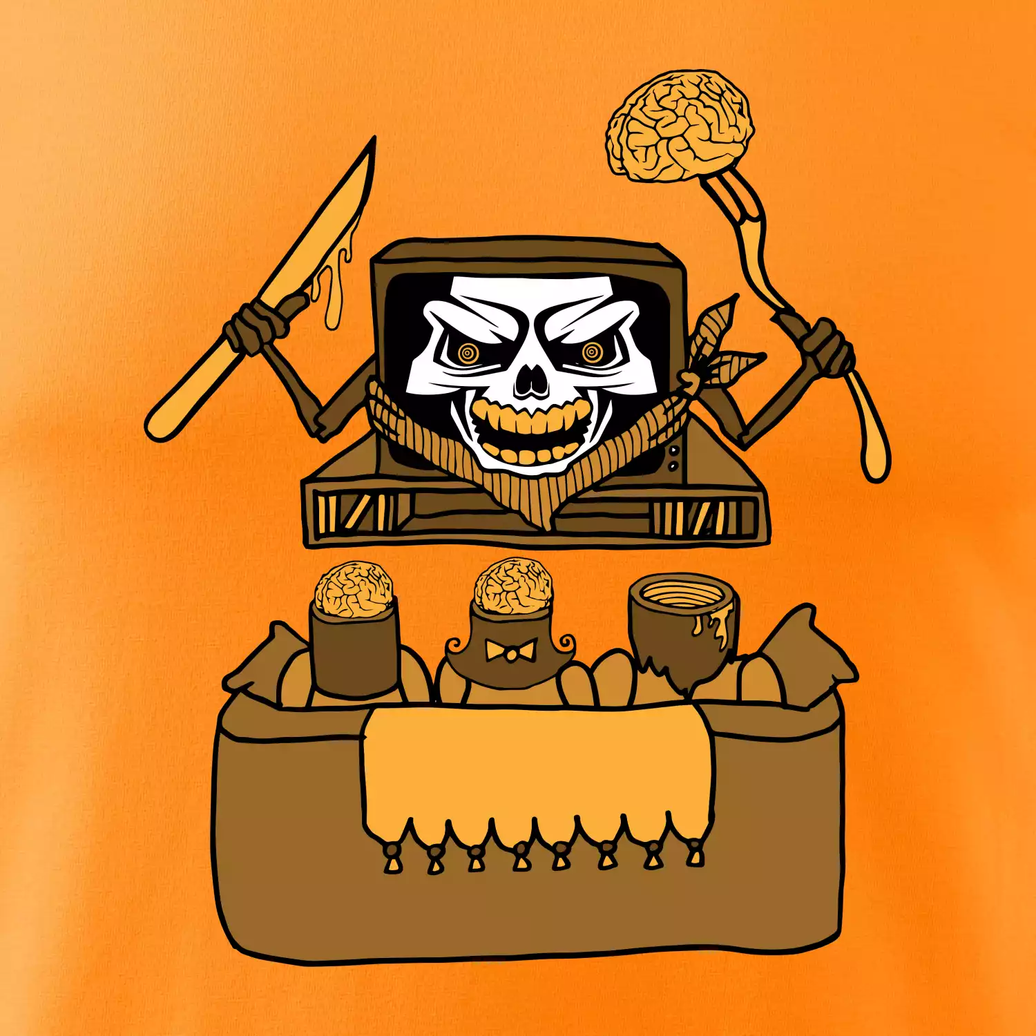 Mozkožrút - televízia (Pecka design)