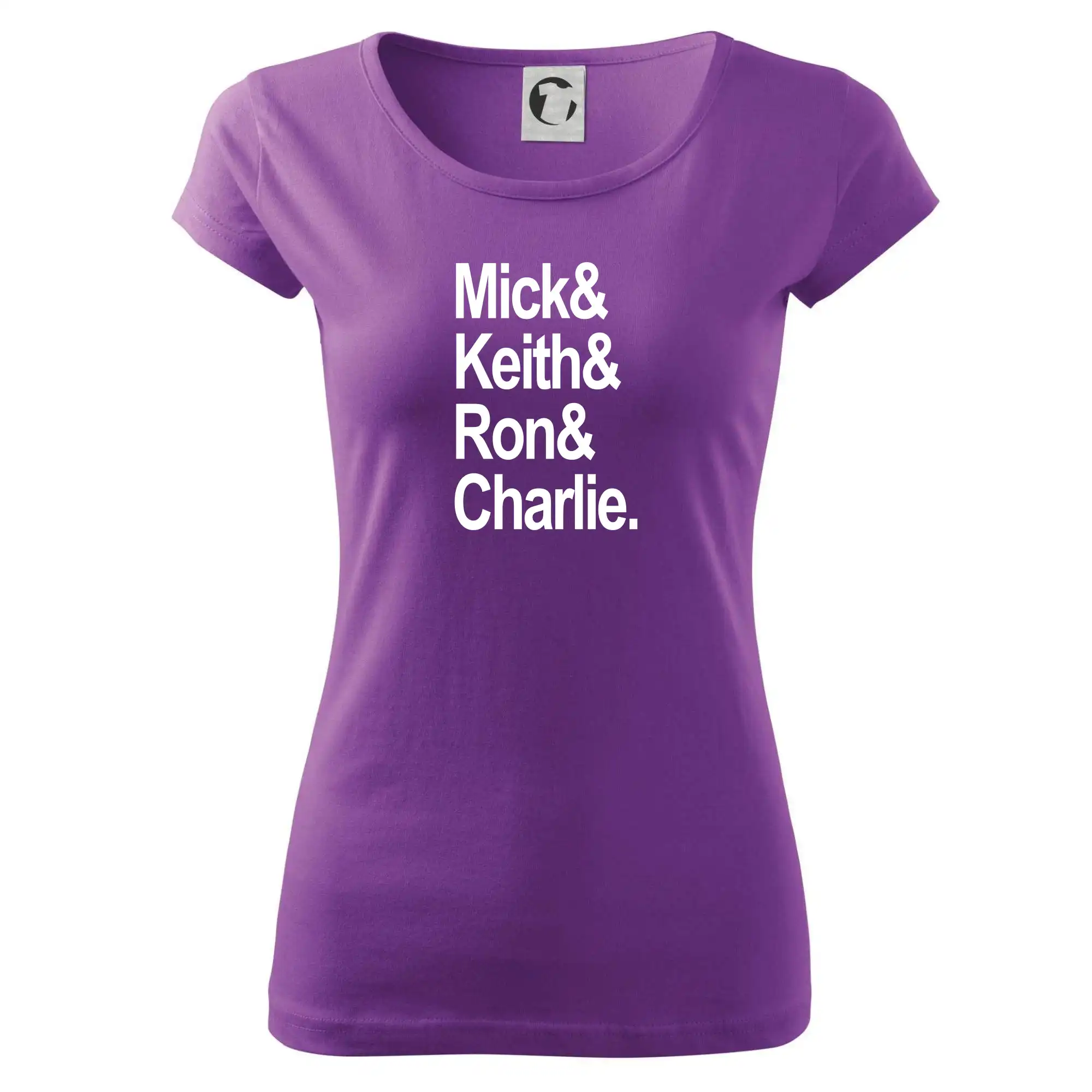 Mick Keith Ron Charlie - Dámske tričko Pure