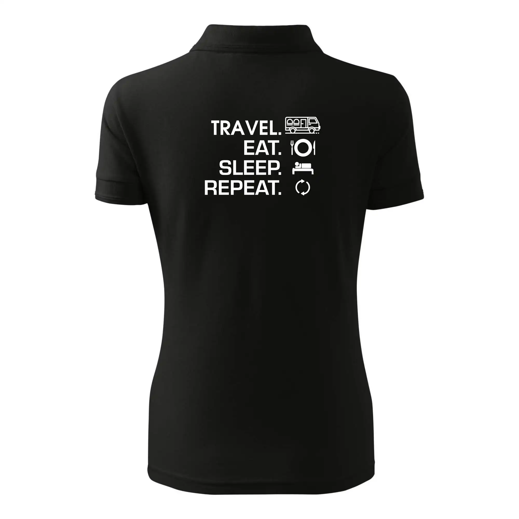 Eat sleep travel - Van