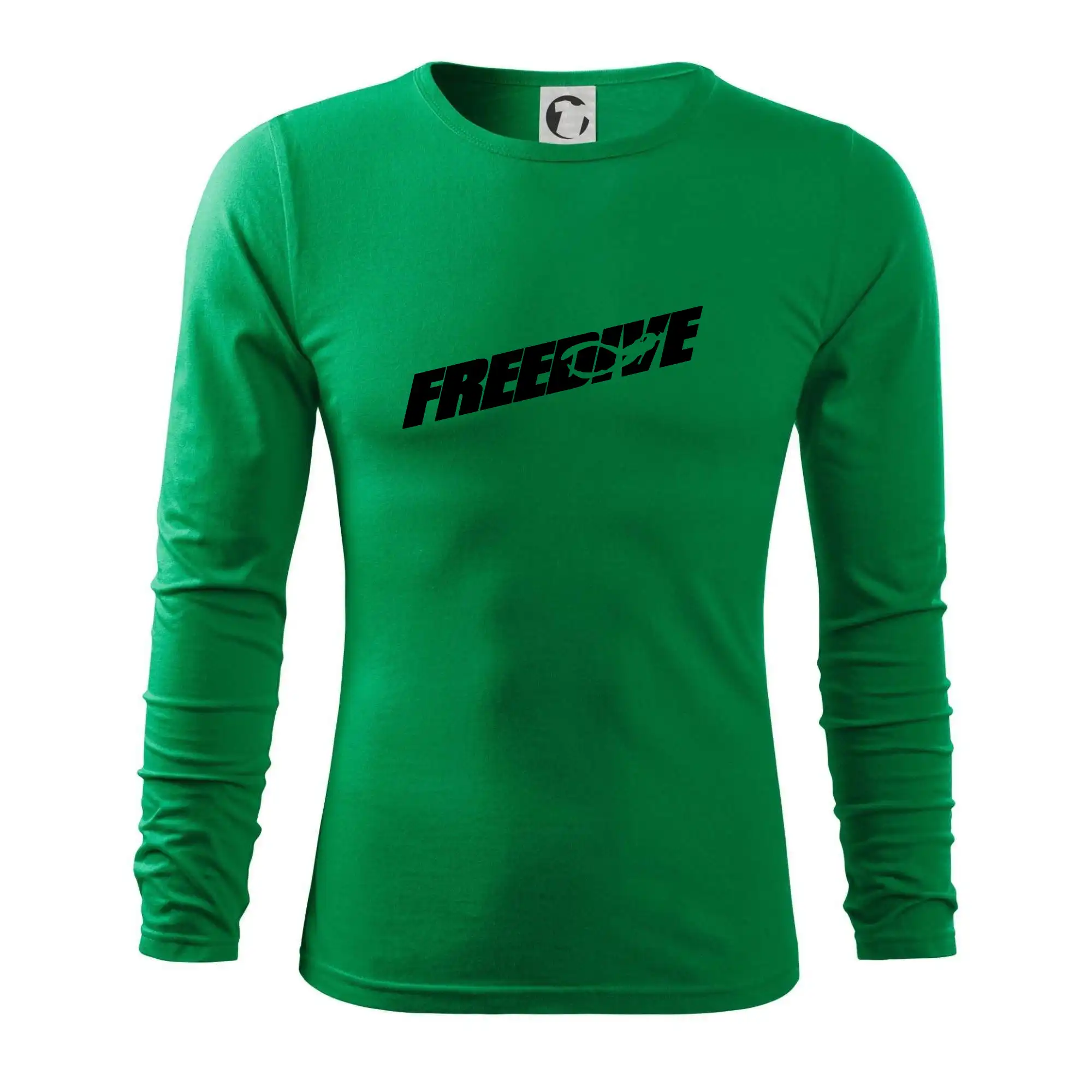 Freedive - nápis s potápěčem