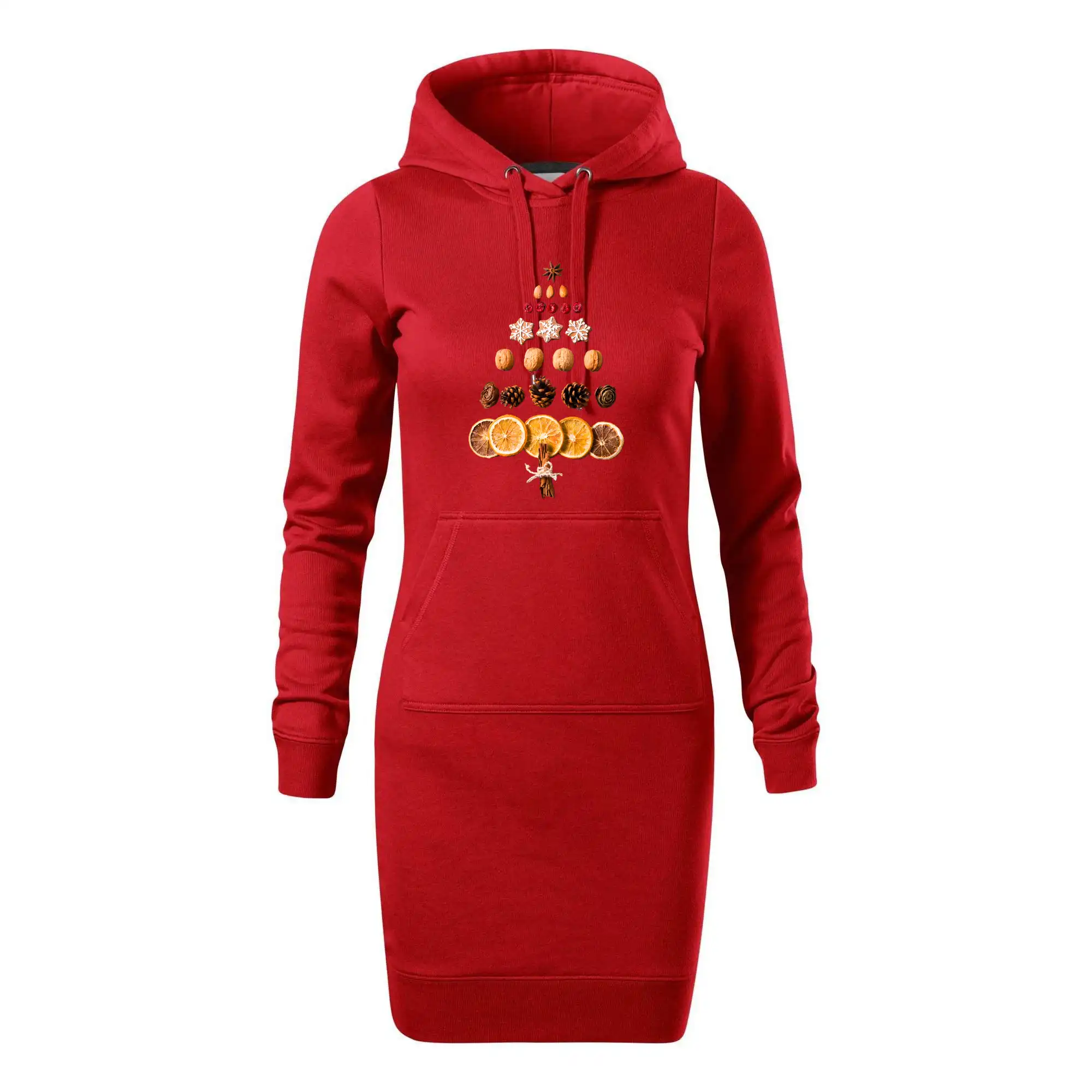 Vánoční stromeček ze sušených plodů