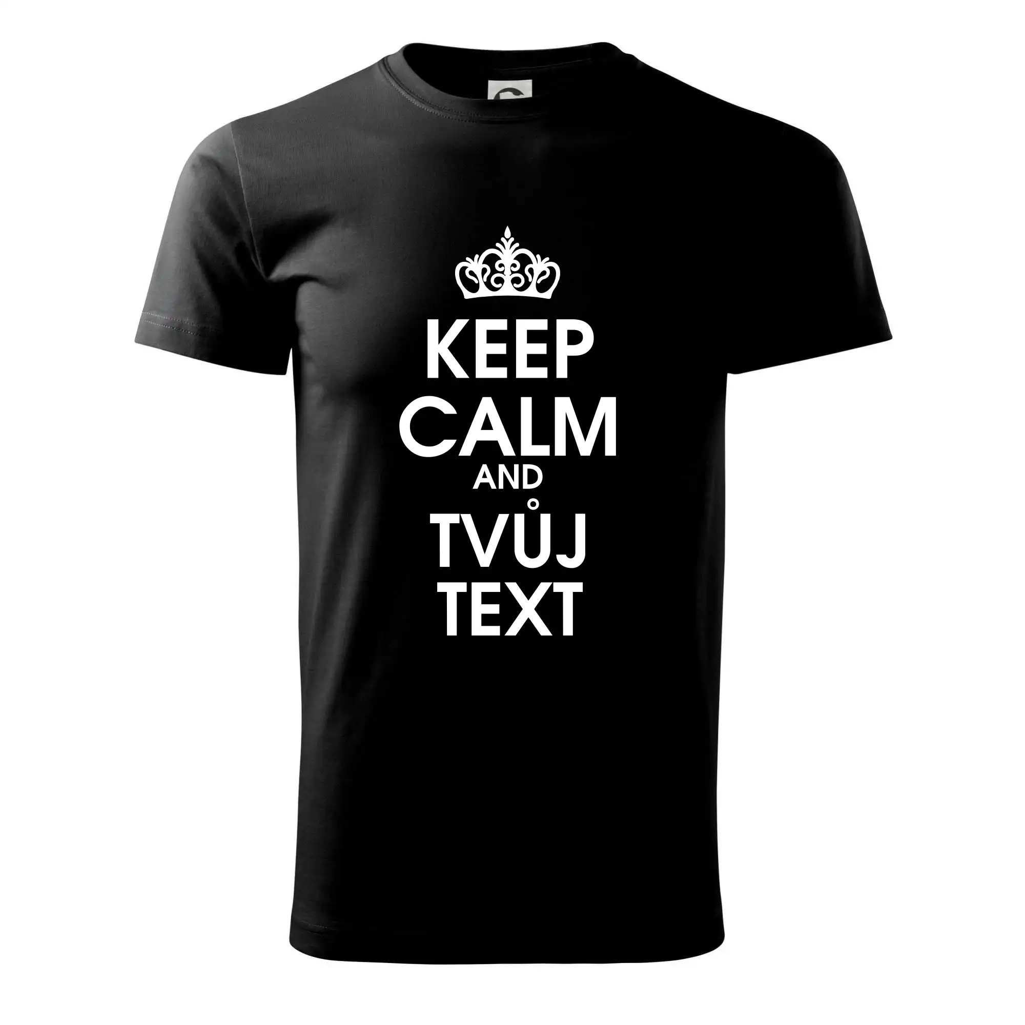 Keep calm - váš text