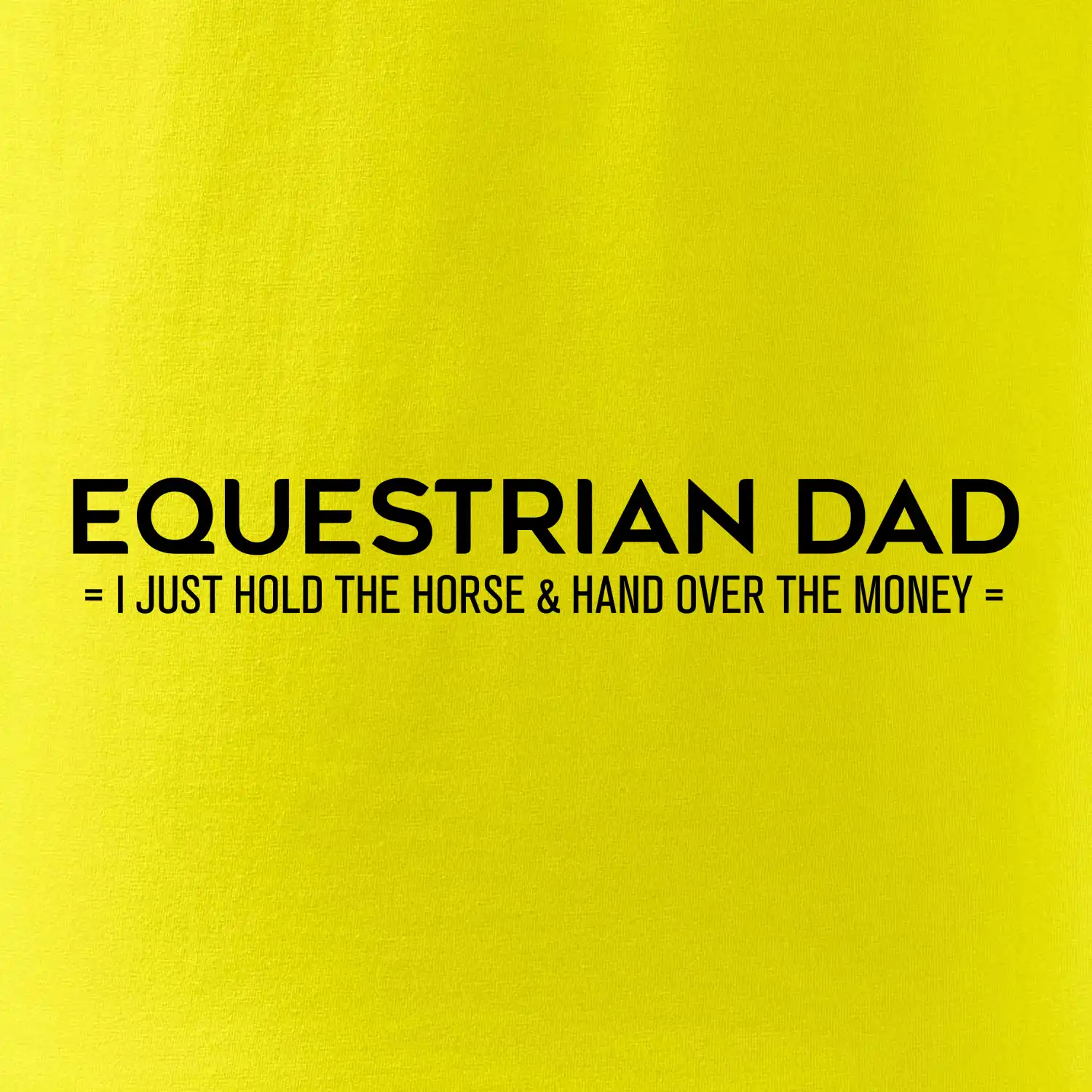 Equestrian dad