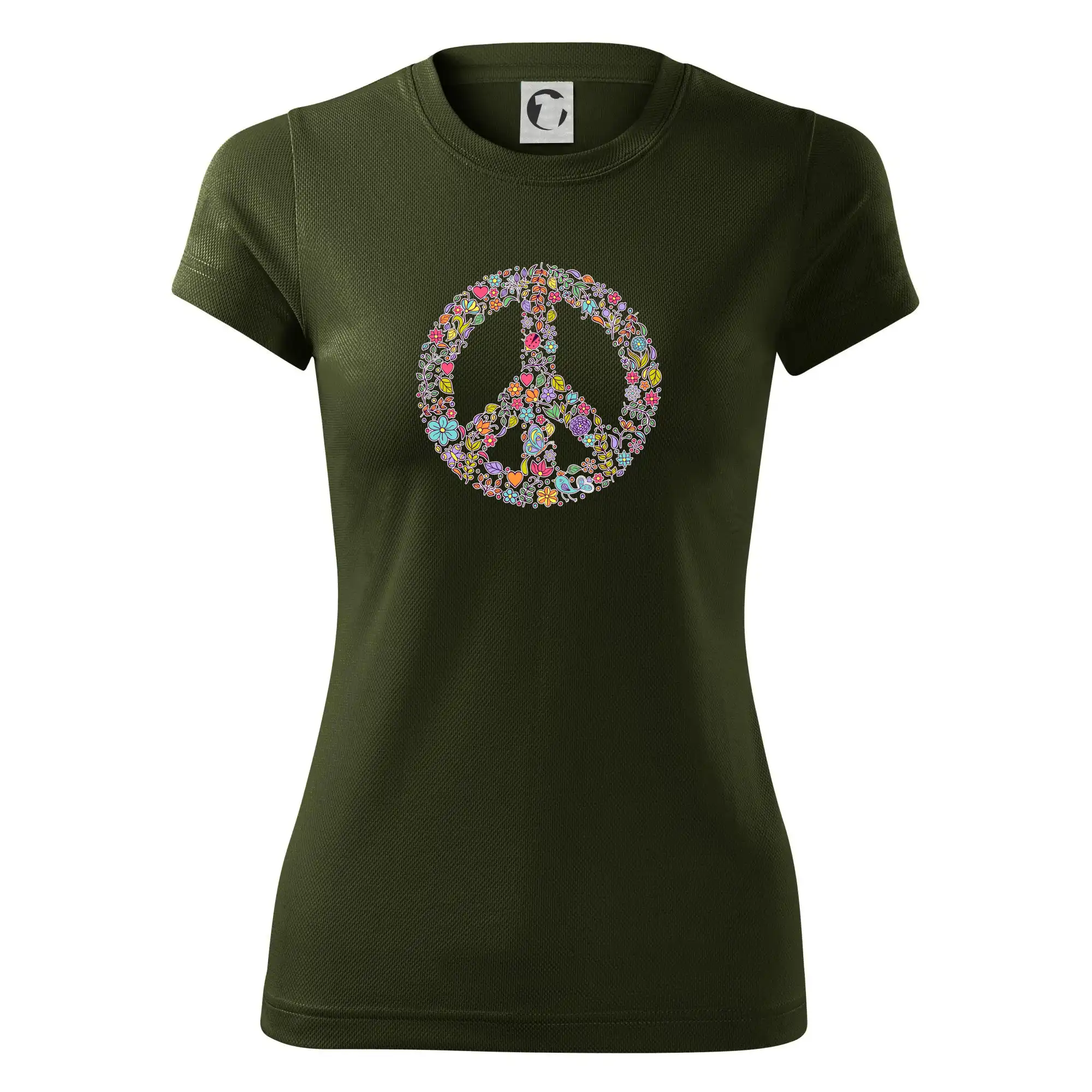 Peace symbol lístečky