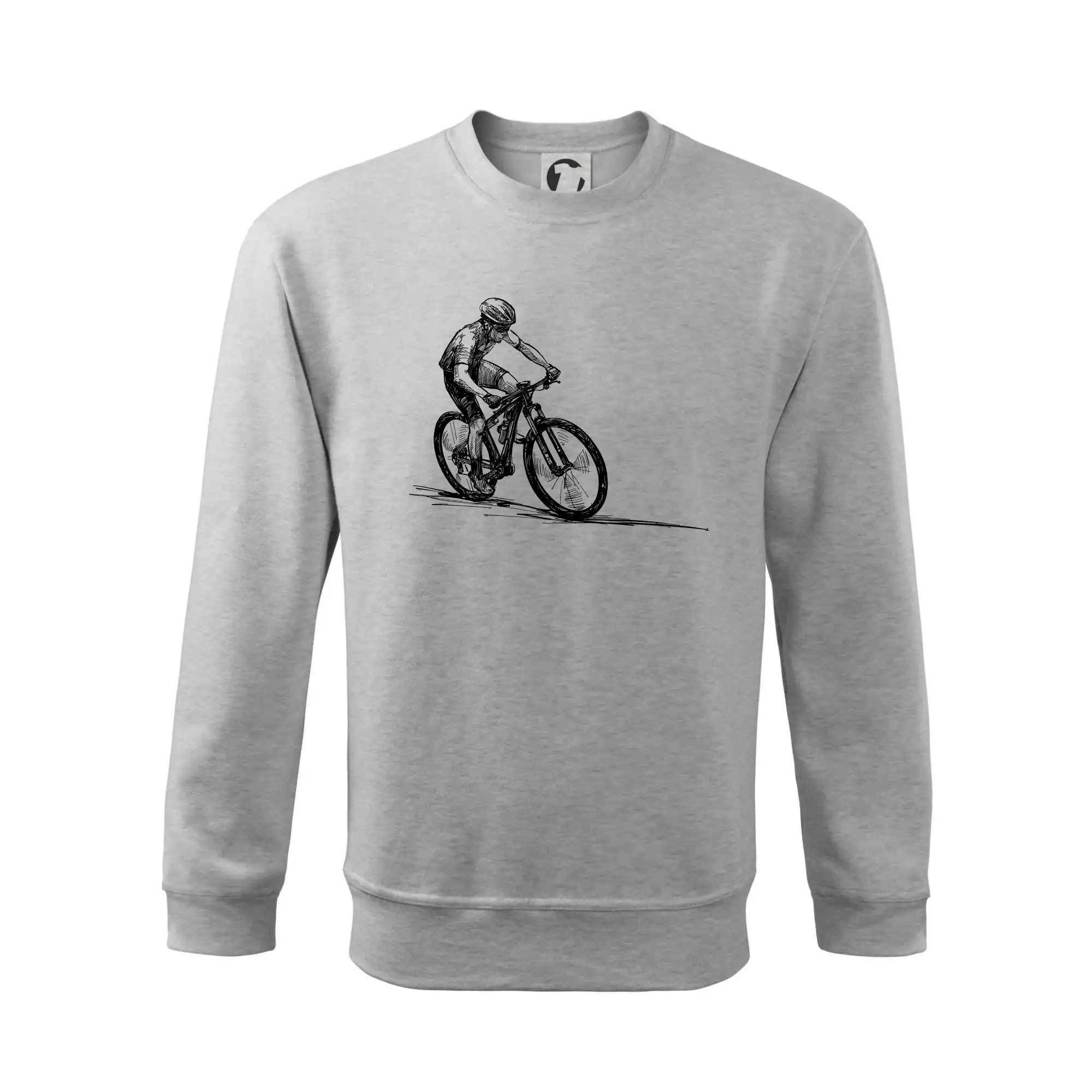 MTB kreslený cyklista