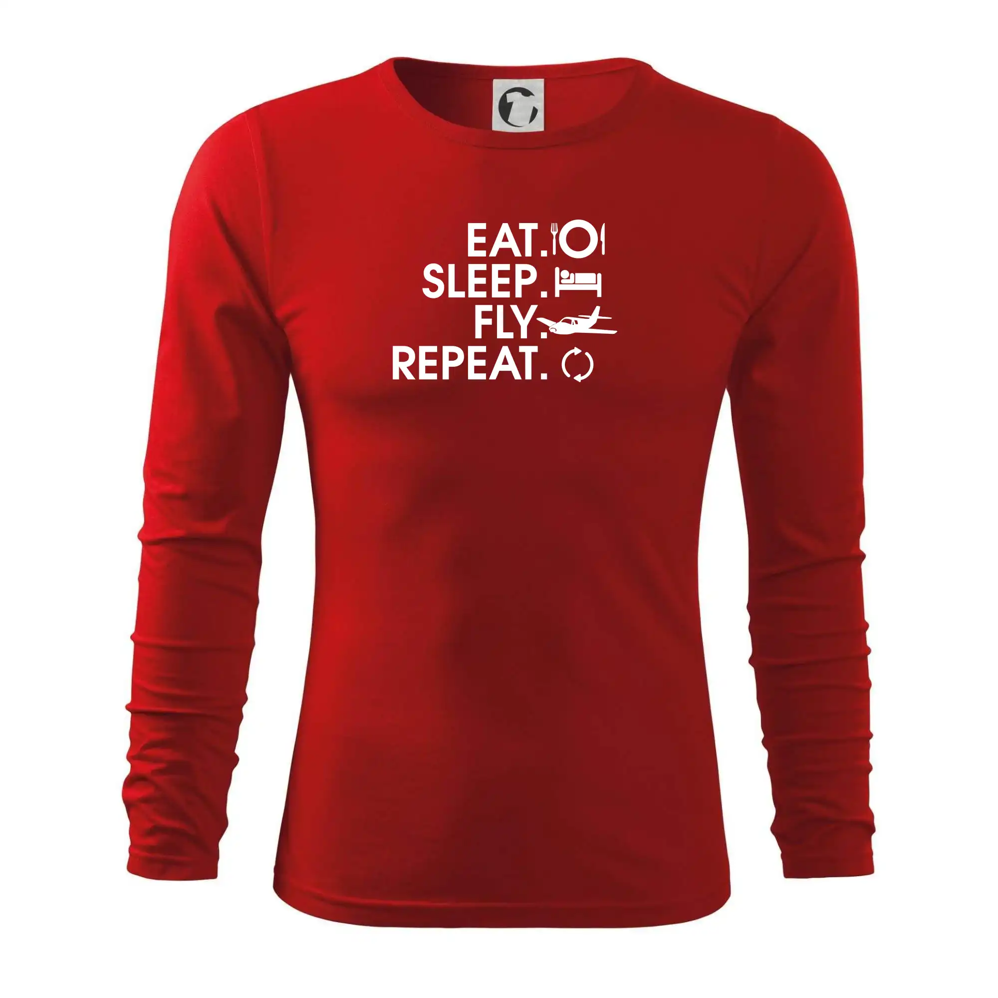 Eat sleep fly repeat