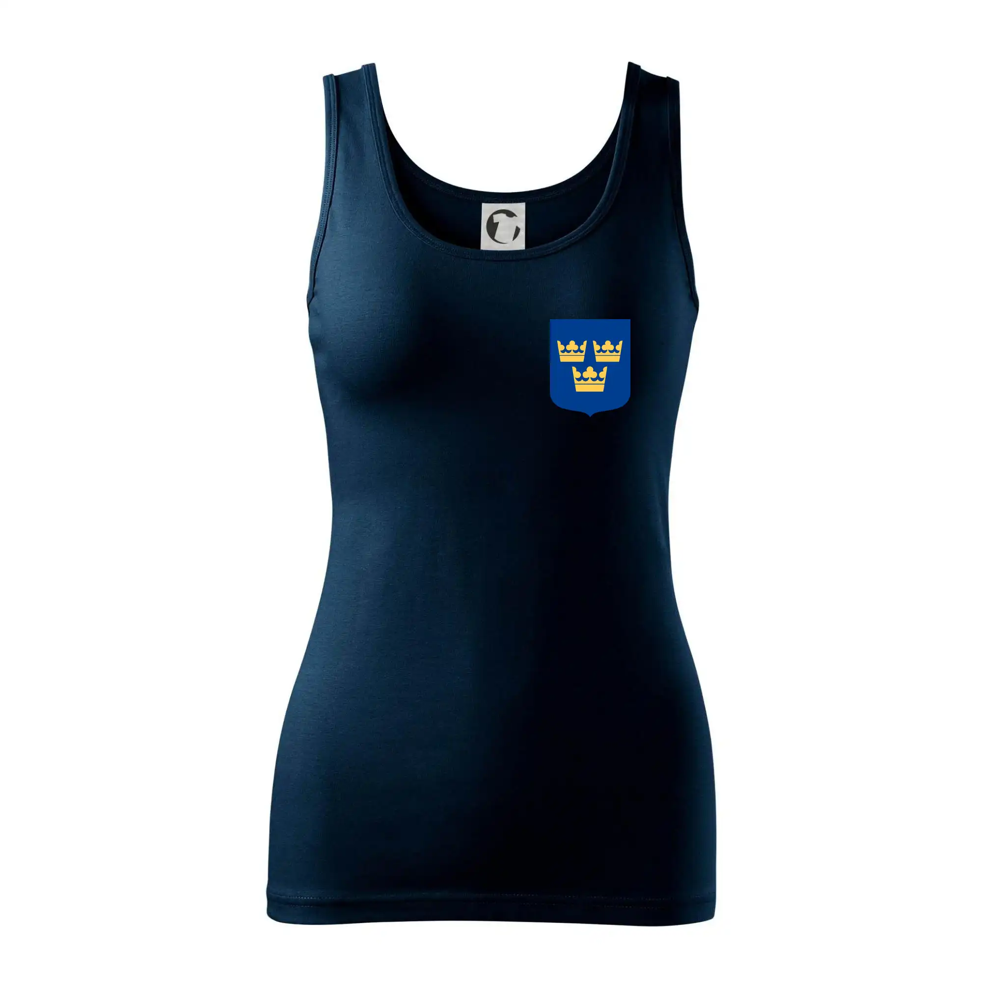 Švédský znak tři korunky na prso