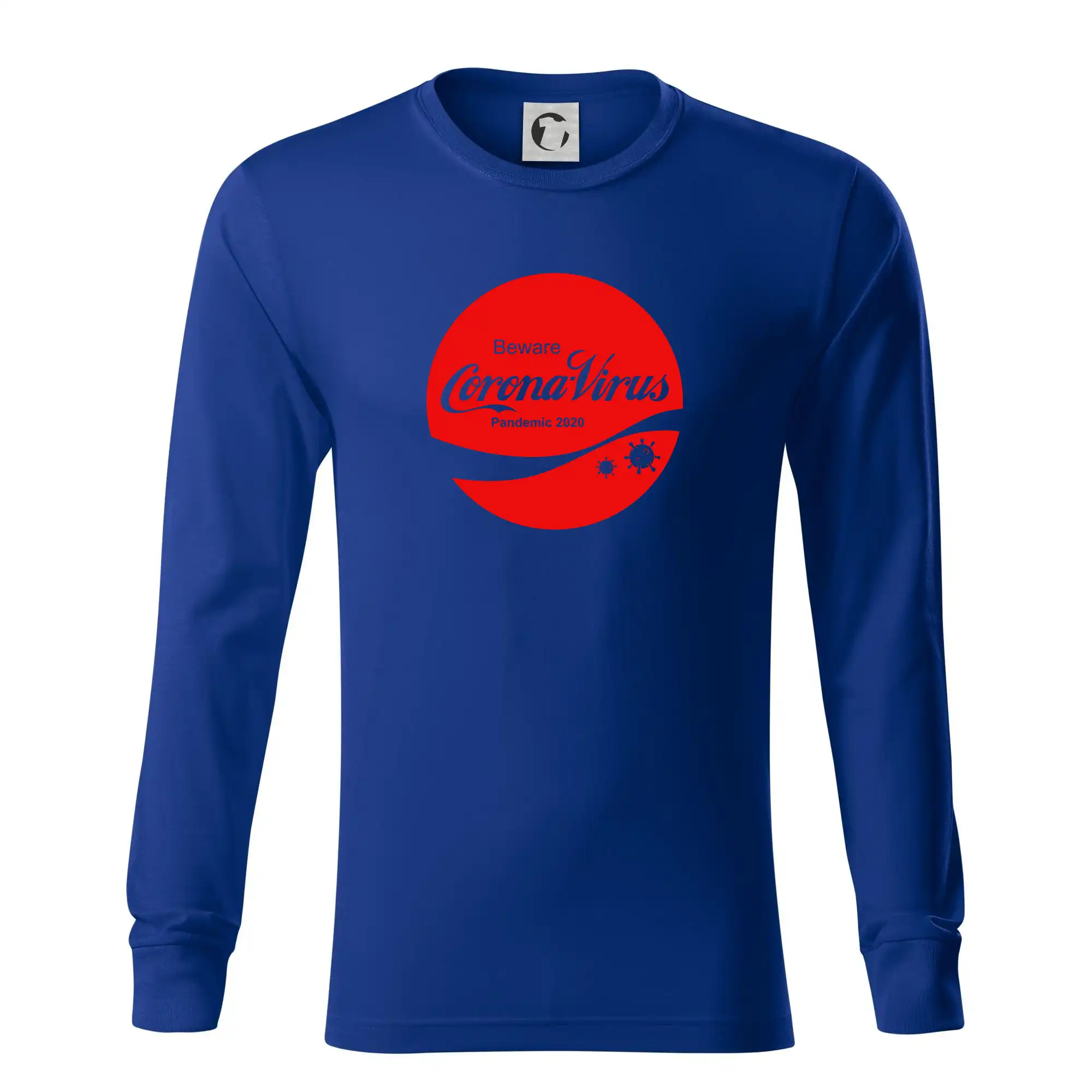 Corona virus pandemic logo