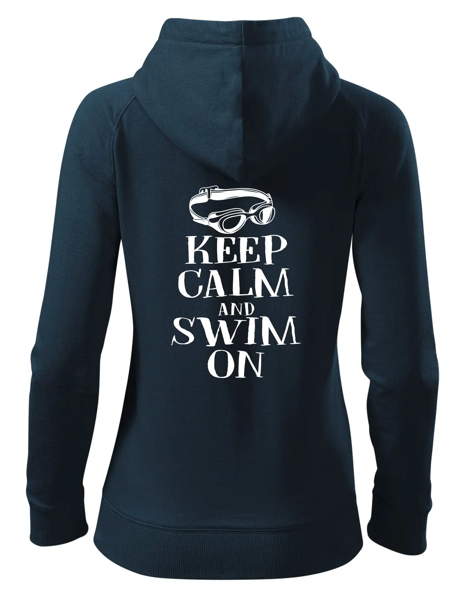 Keep calm and swim on