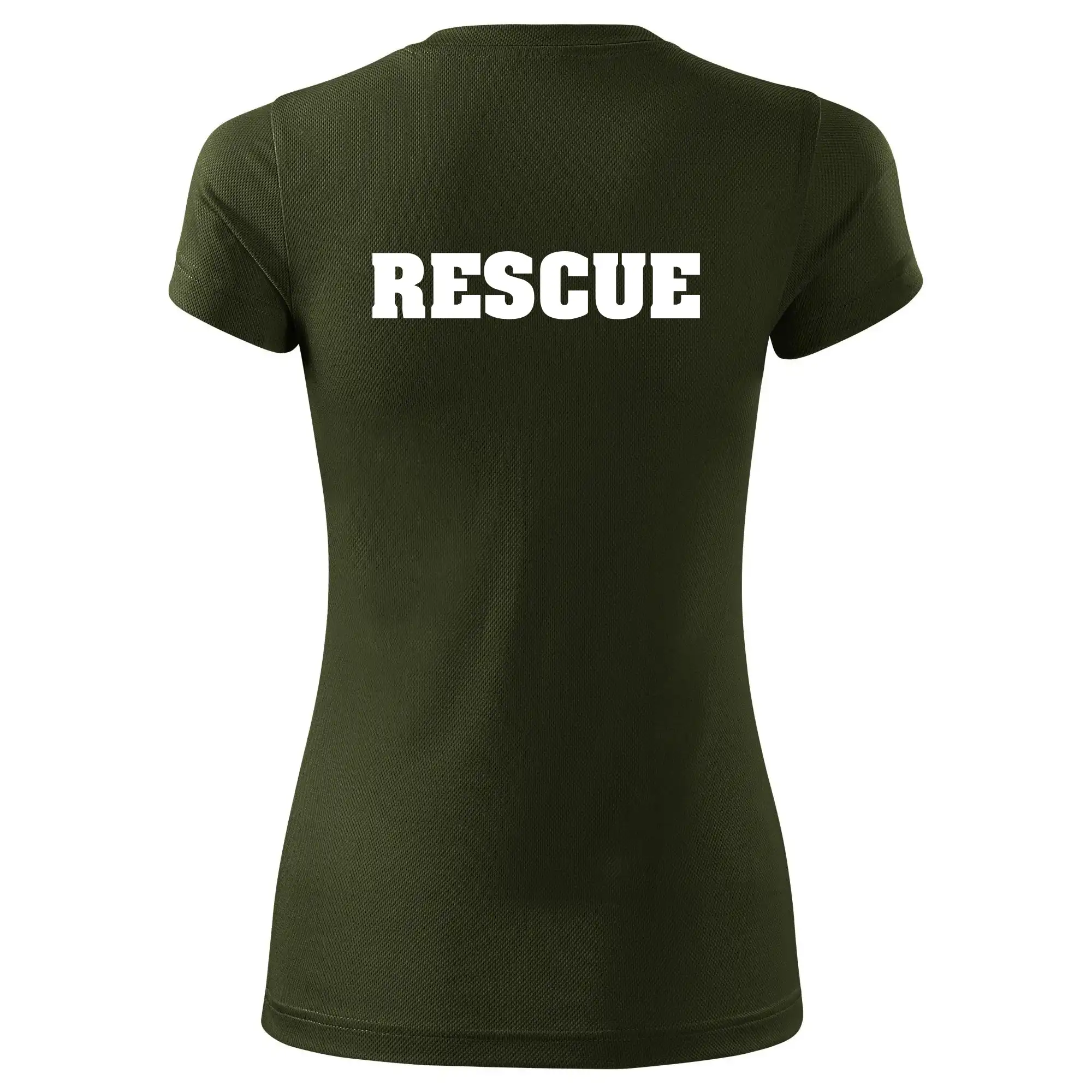 Rescue - Hviezda na prsníku + nápis na chrbte